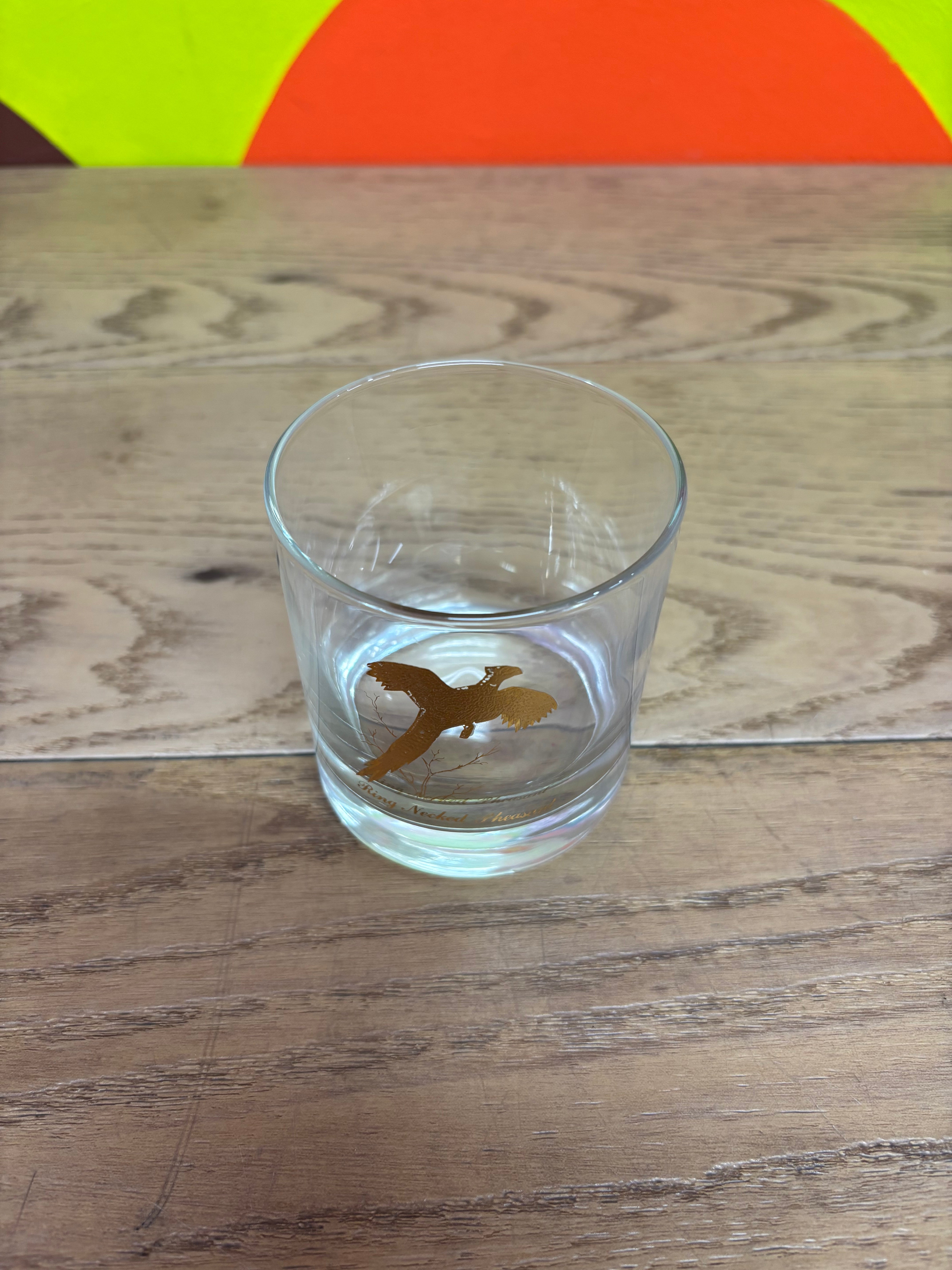 Ring-Necked Pheasant Glass (3 available )