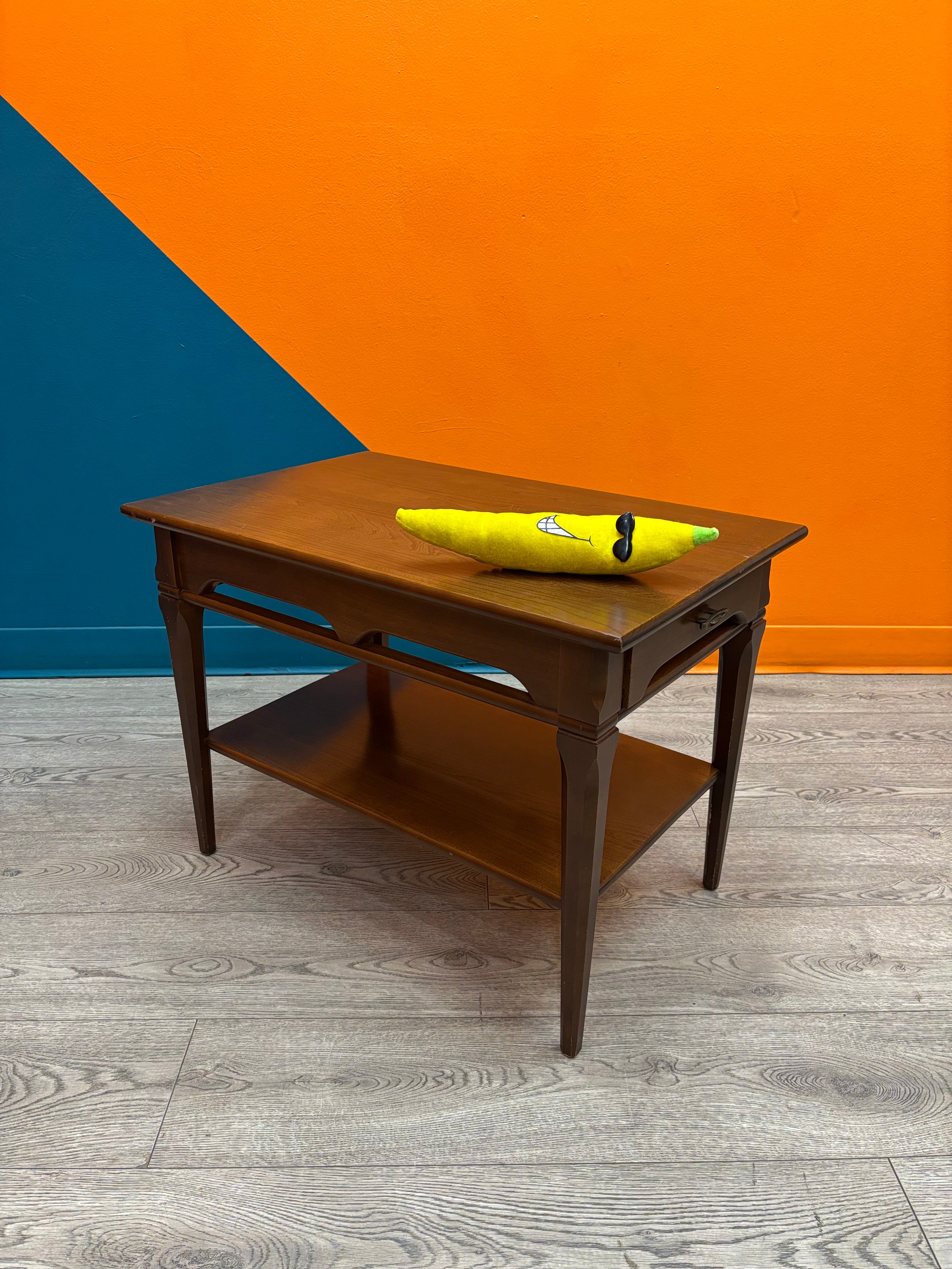 Wood Side Table