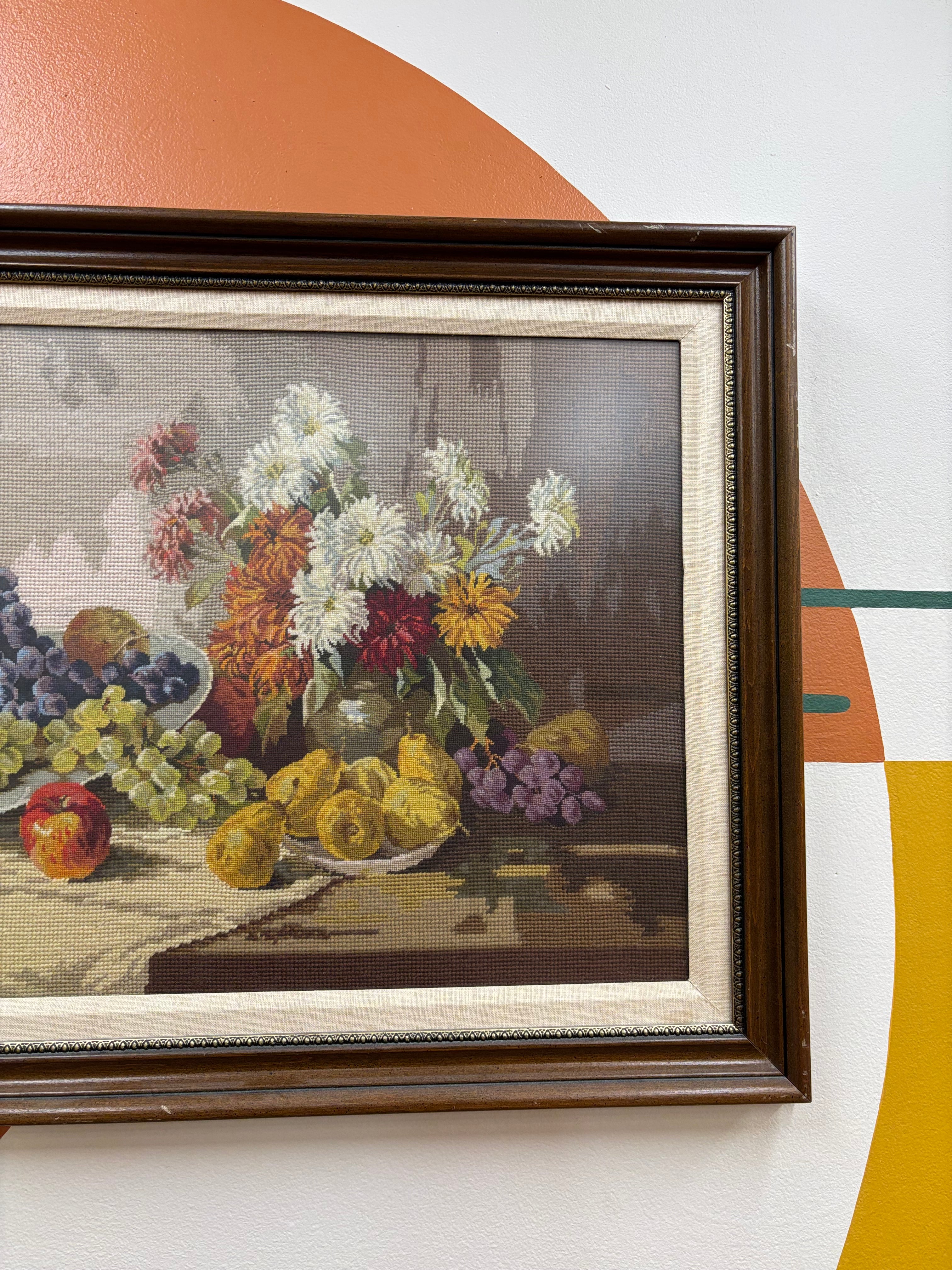 Fruit Needlepoint