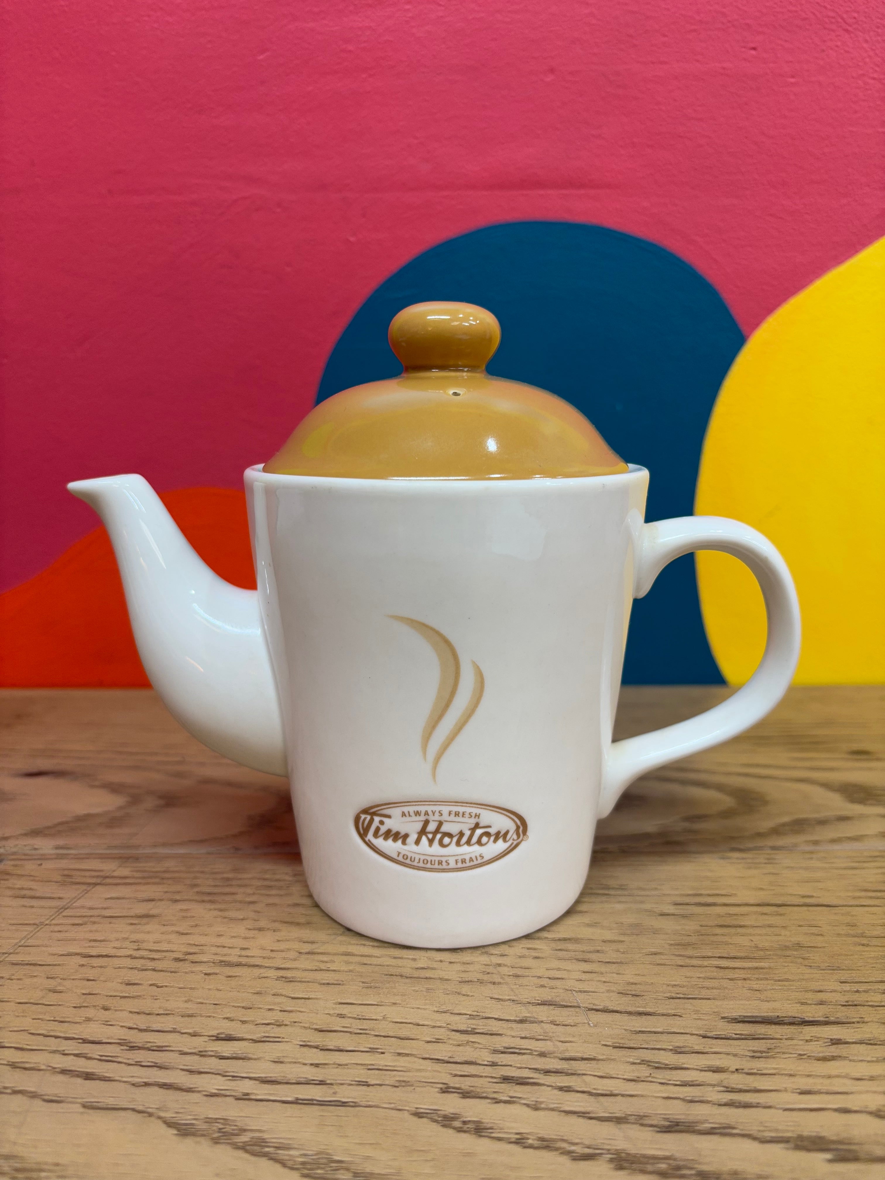 Tim Horton's Tea Pot