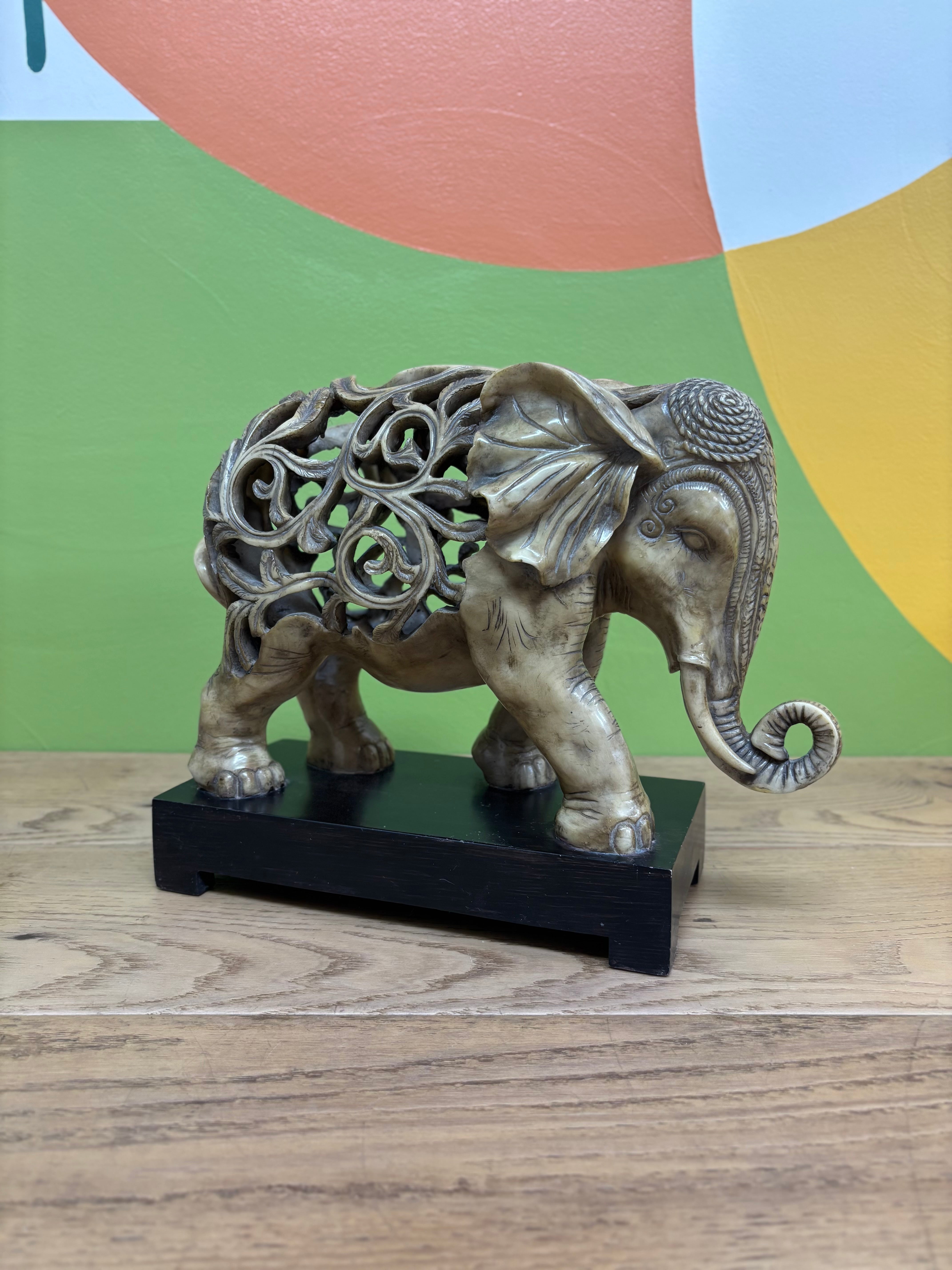 Decorative Vine Elephant