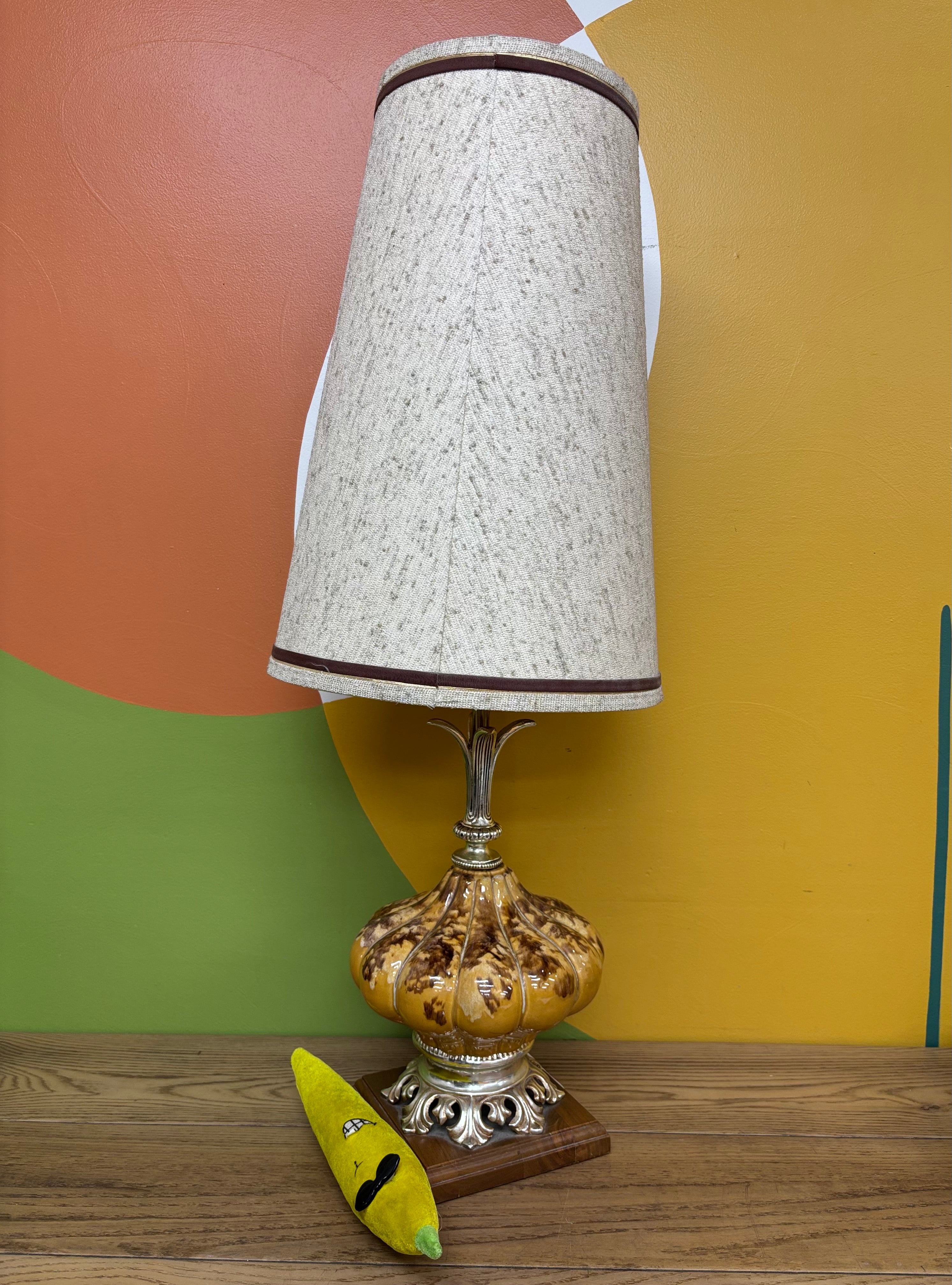 Yellow Table Lamp