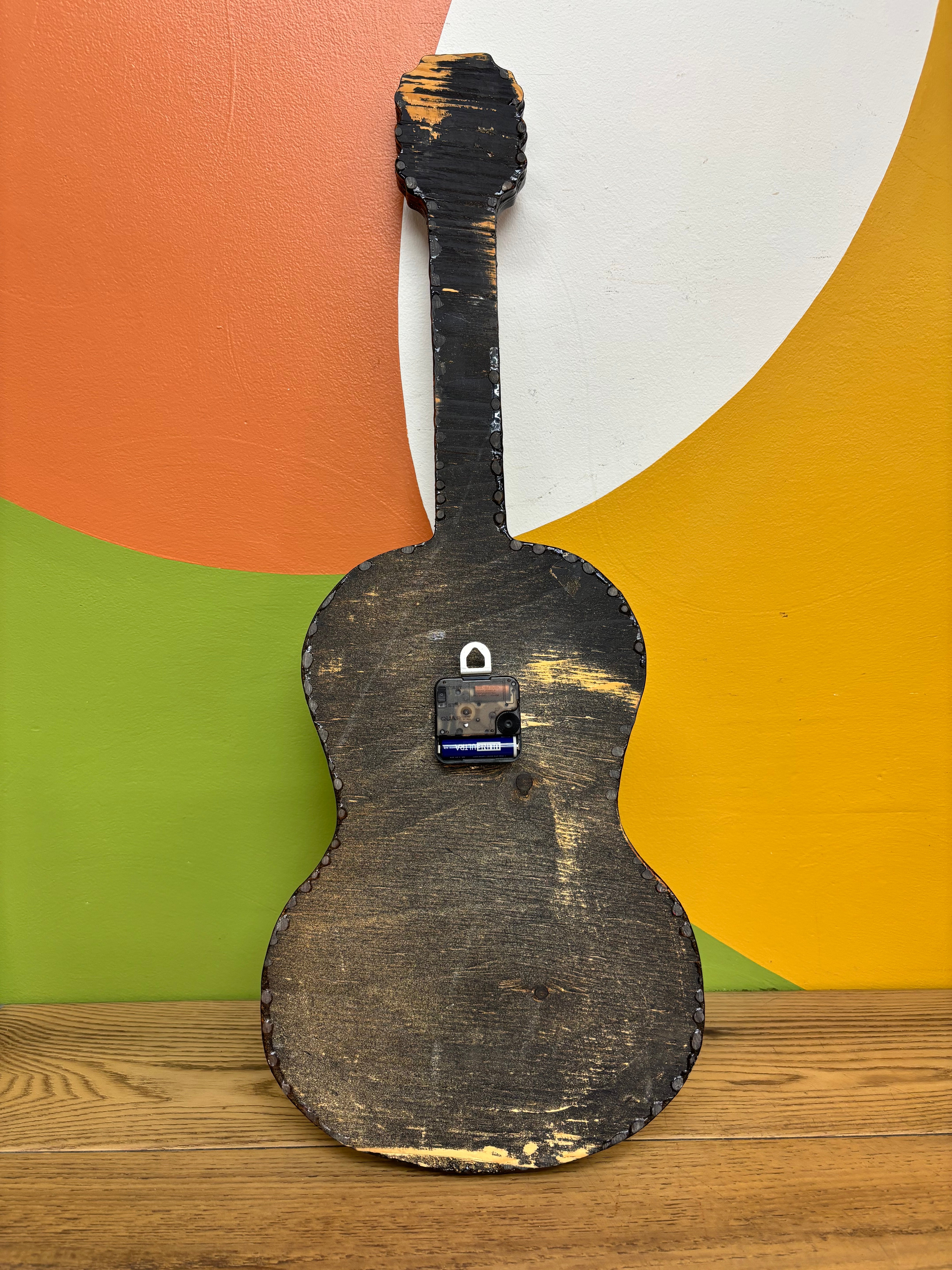 Guitar Wall Clock