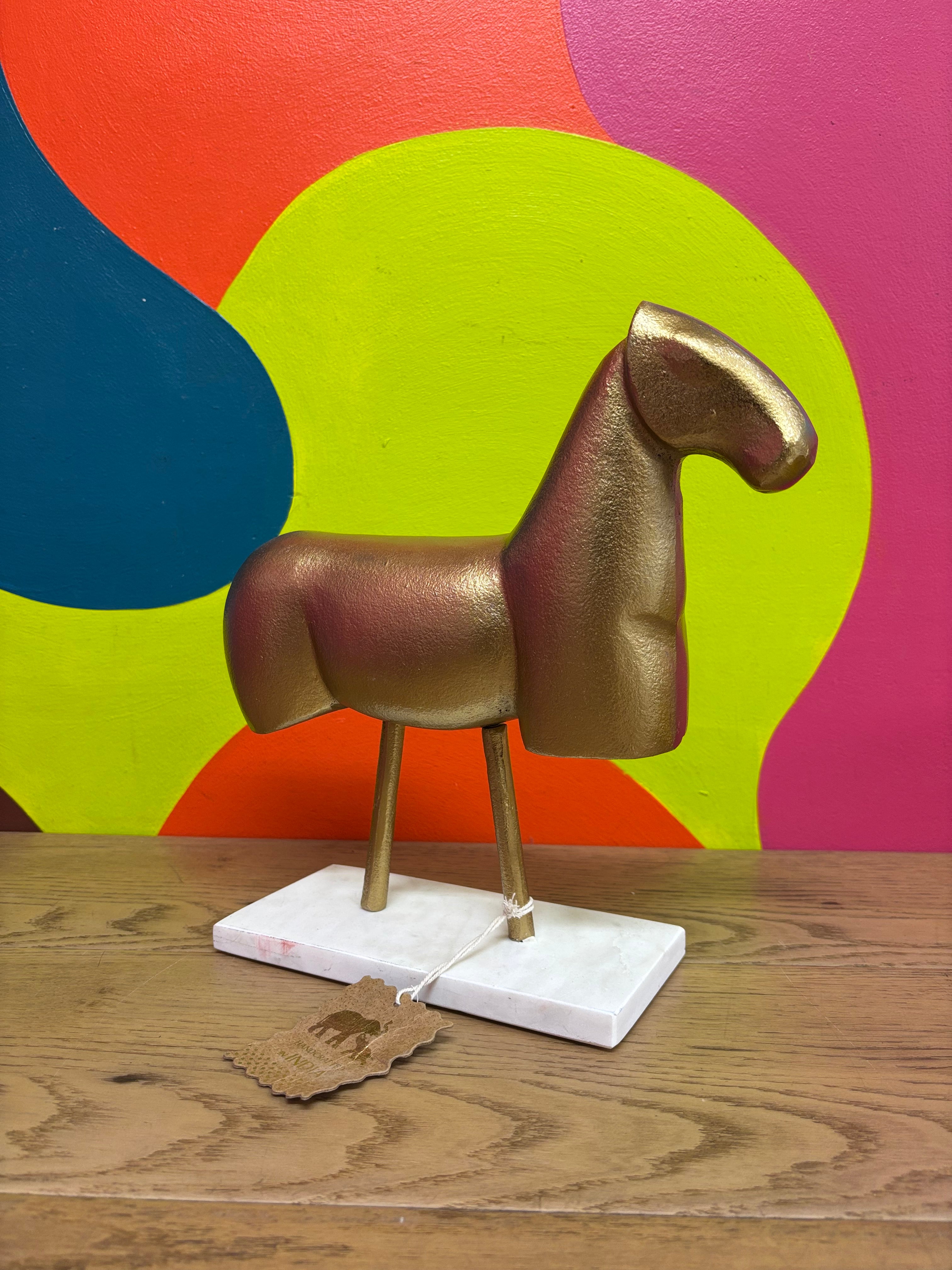 Gold Horse Decor