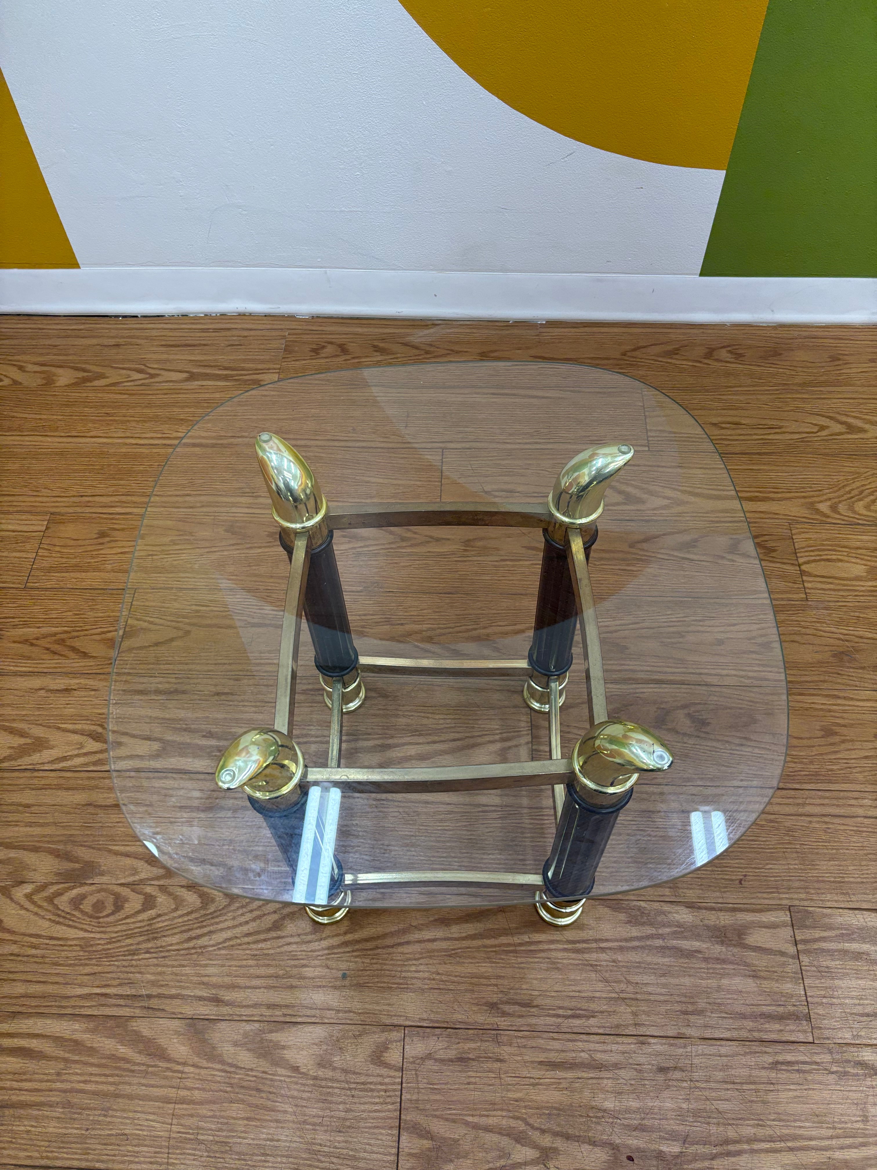 Small Glass Side Table