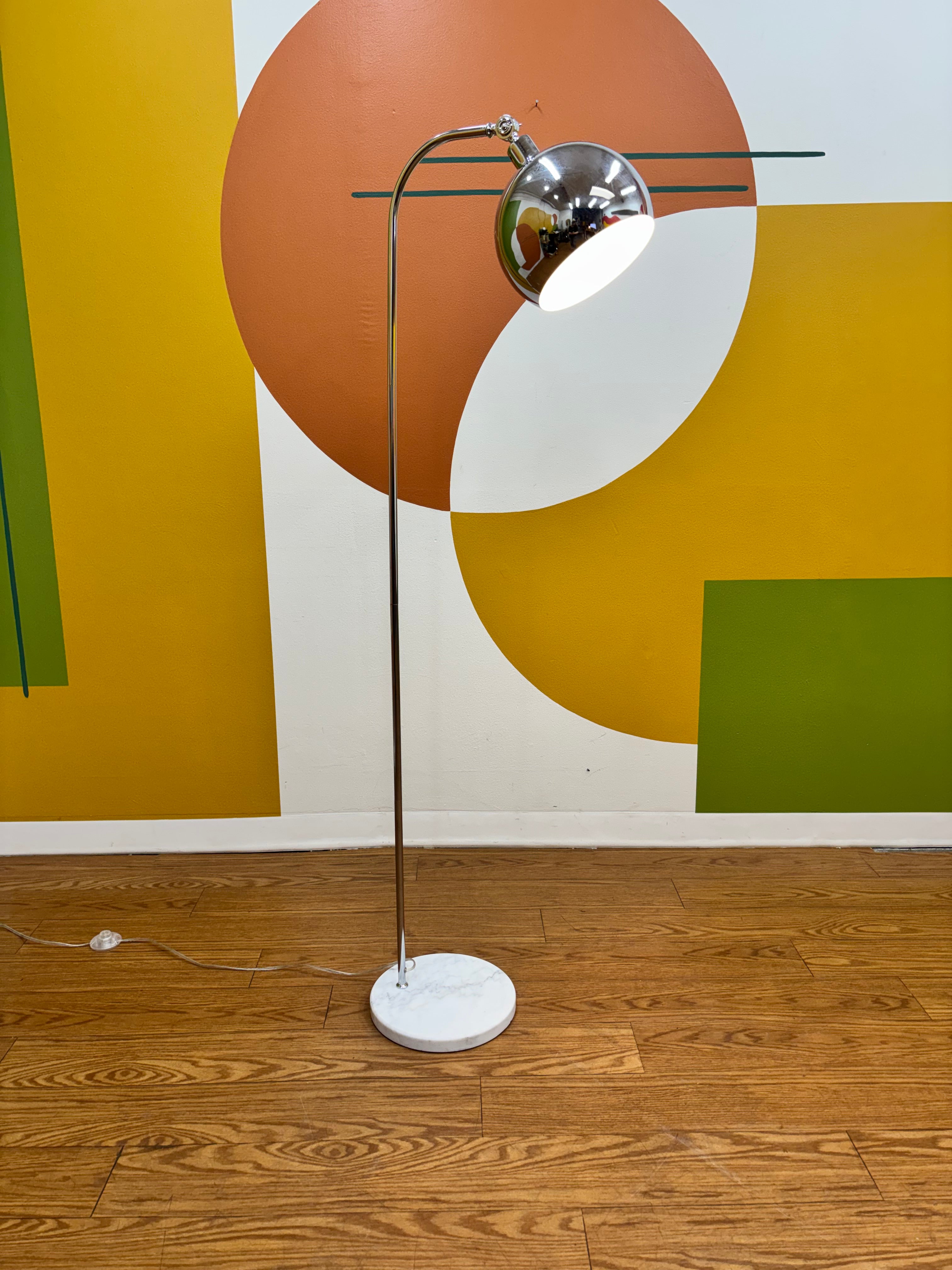 Chrome Floor Lamp