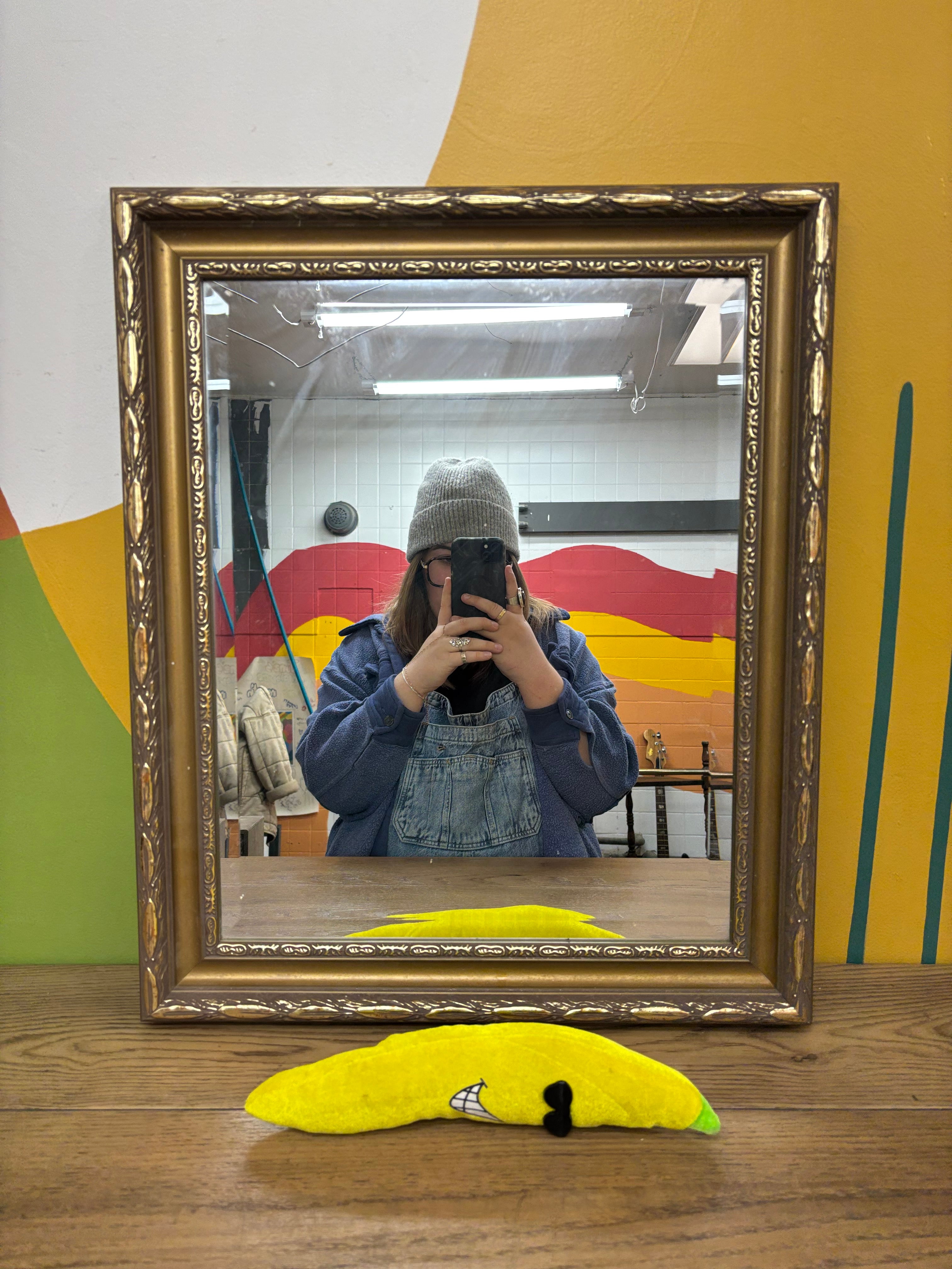 Gold Frame Mirror