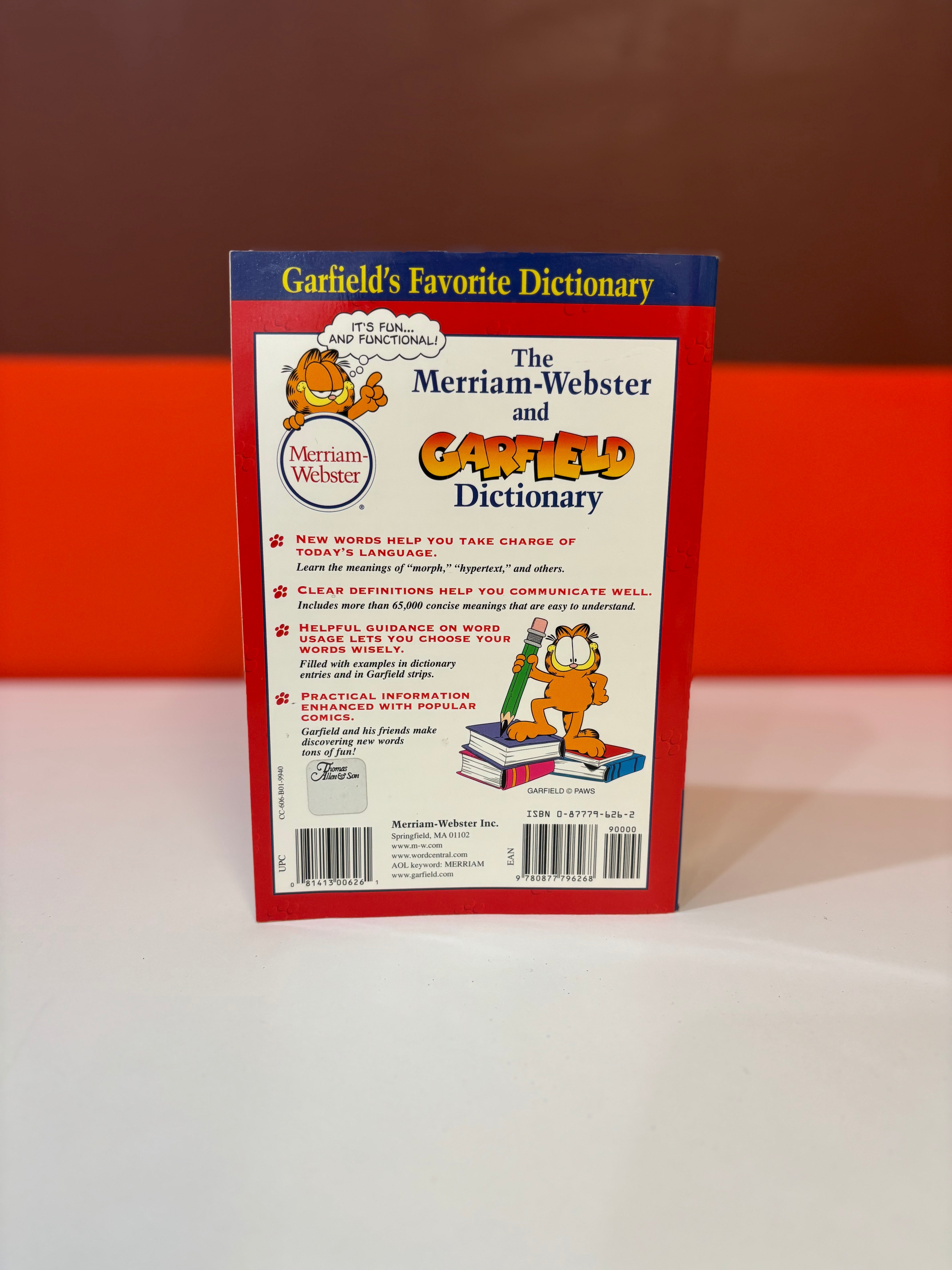 The Merriam-Webster and Garfield Dictionary