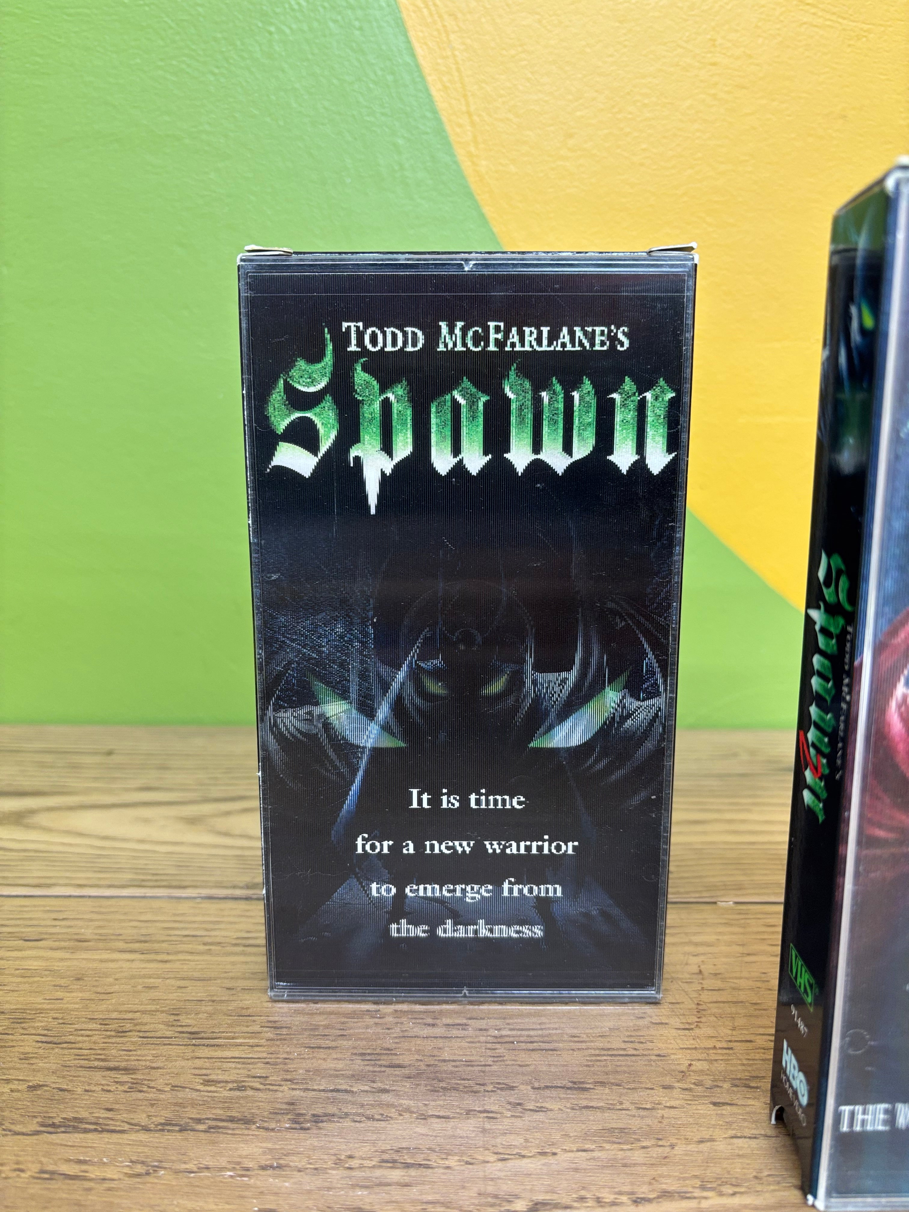 Spawn 1 & 2 VHS