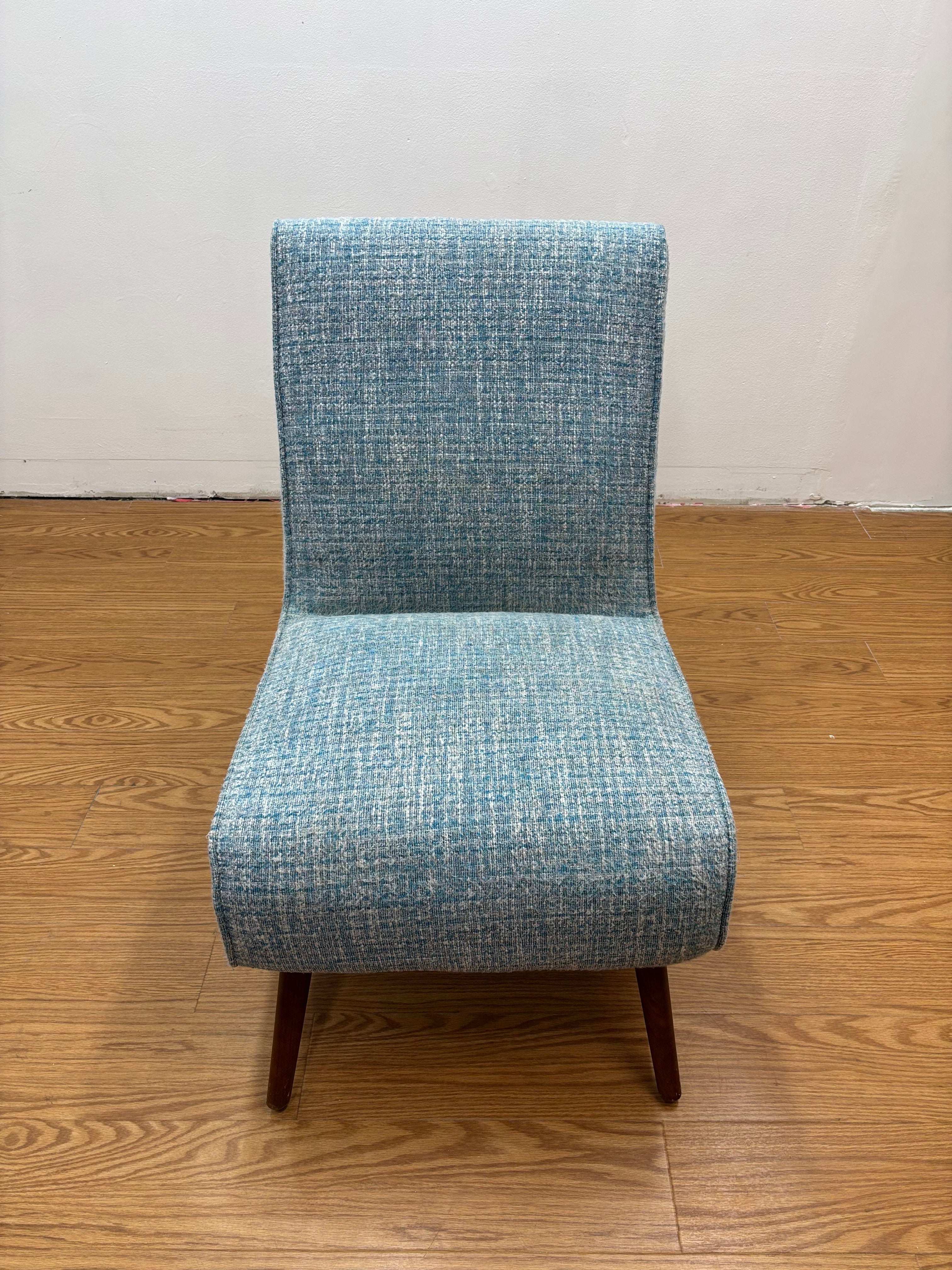 Blue Lounge Chair (2 available)