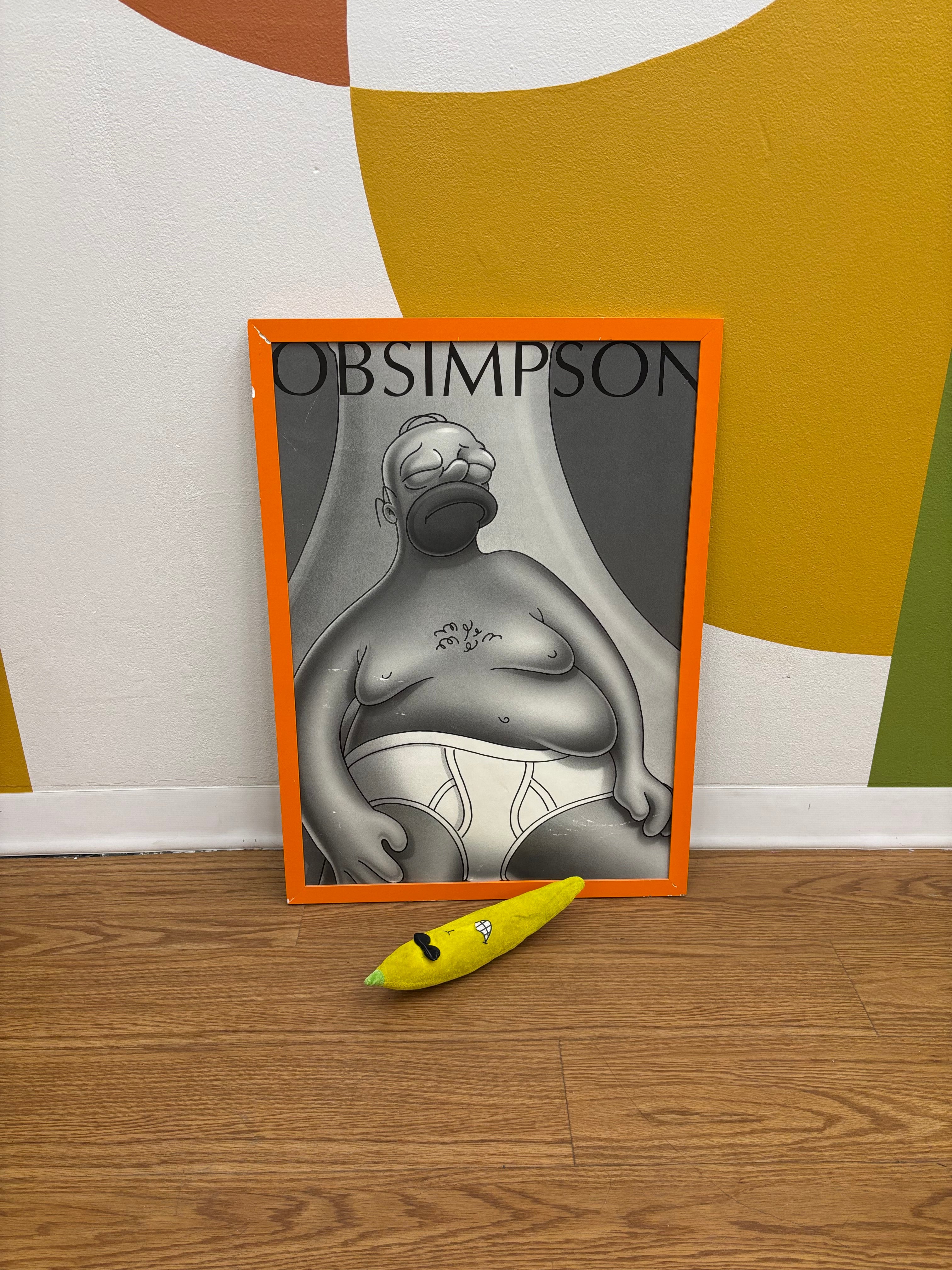 ObiSimpson Framed Print