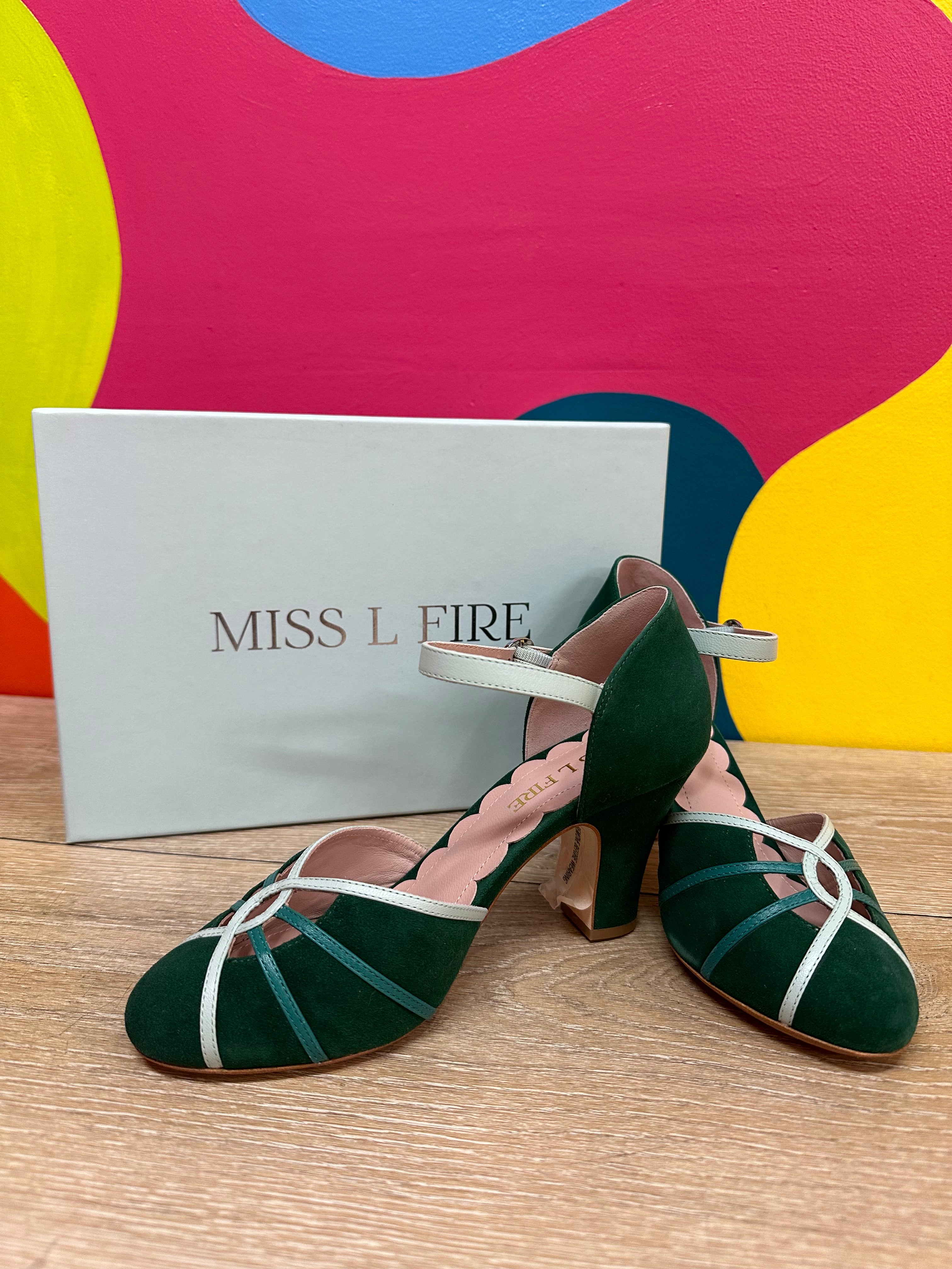 Miss L Fire "Andie" Pumps - Size 6