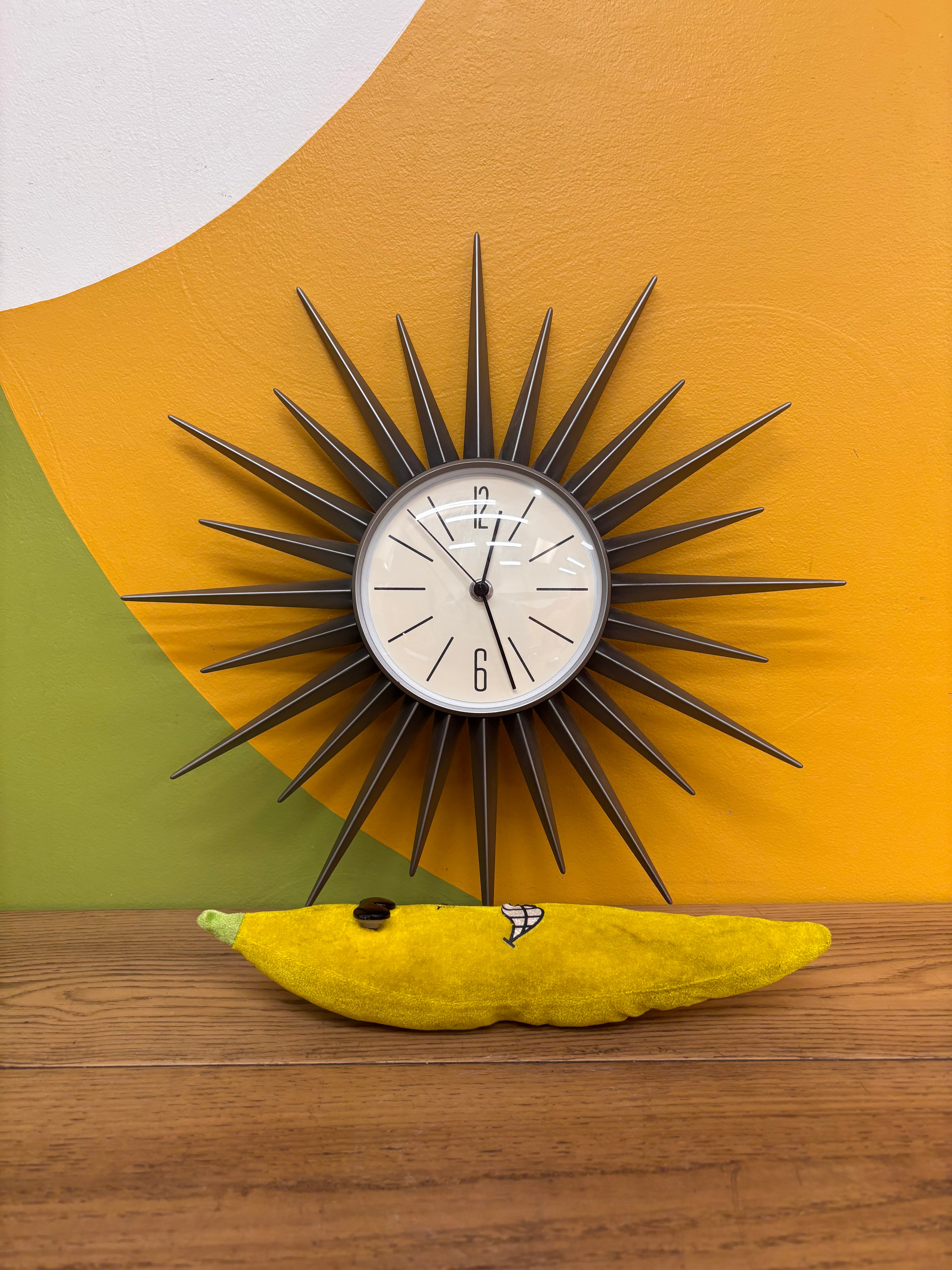 Starburst Wall Clock