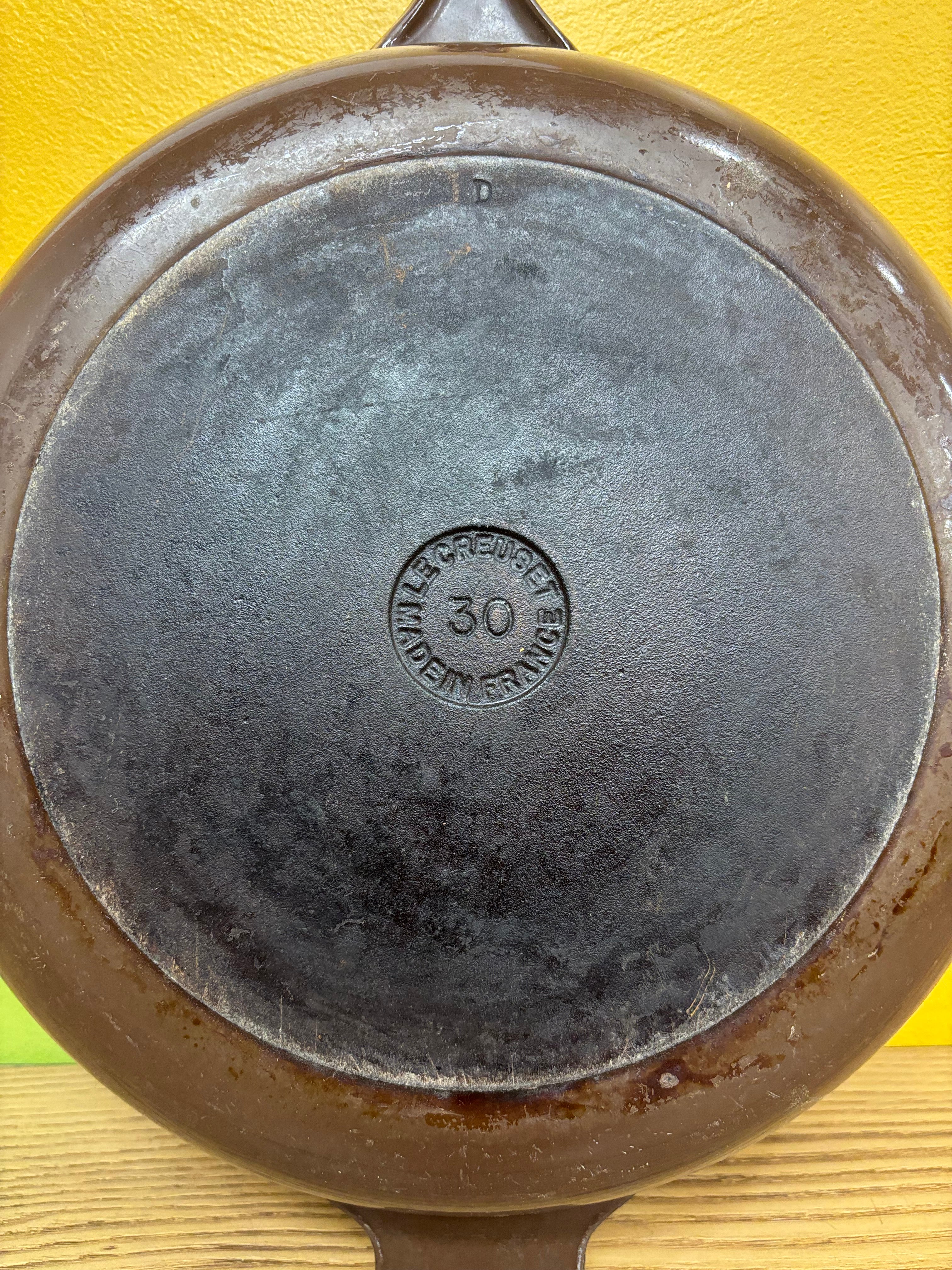 Le Creuset Brown Pan #30