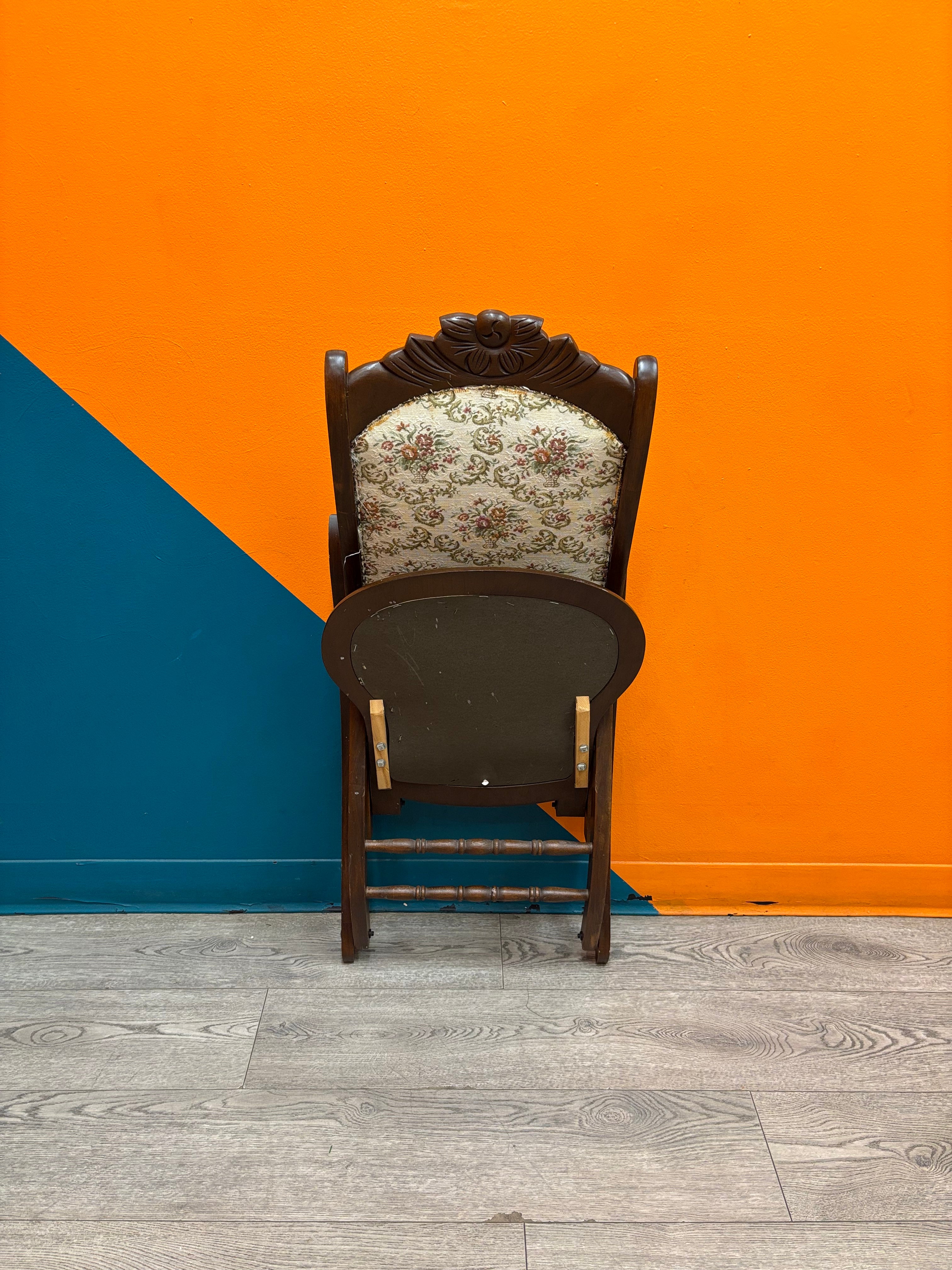 Folding Wood Rocking Chair