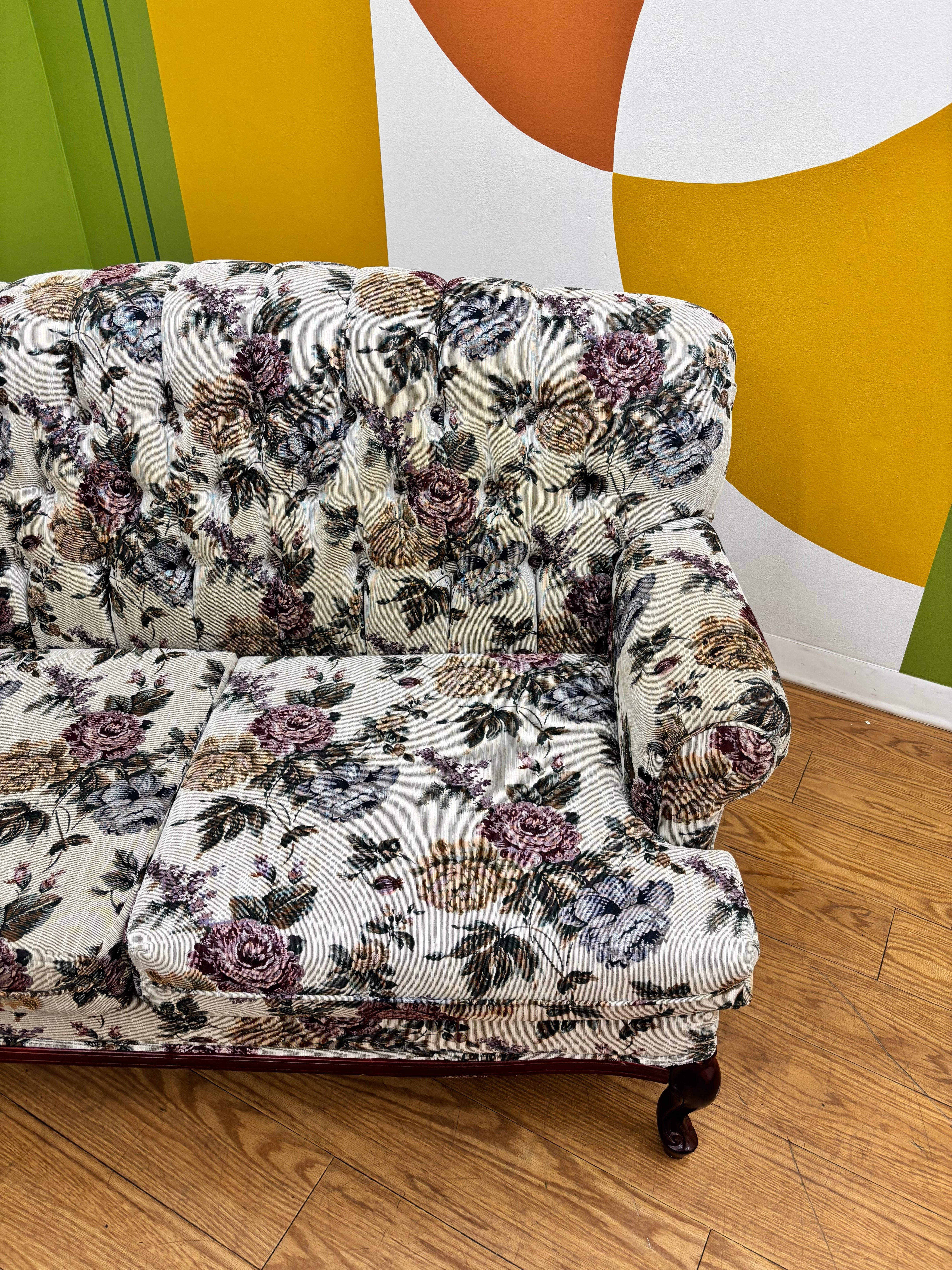Floral Loveseat
