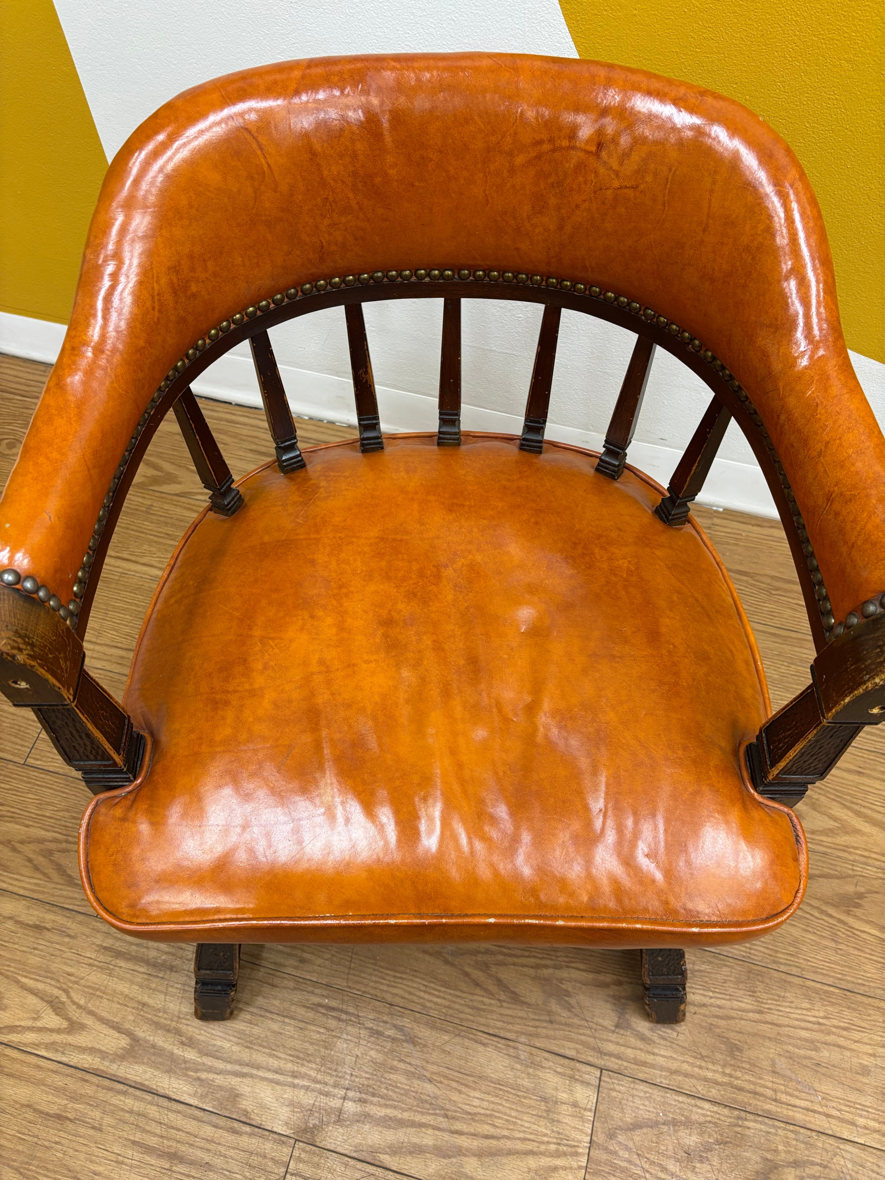 Orange Accent Chair
