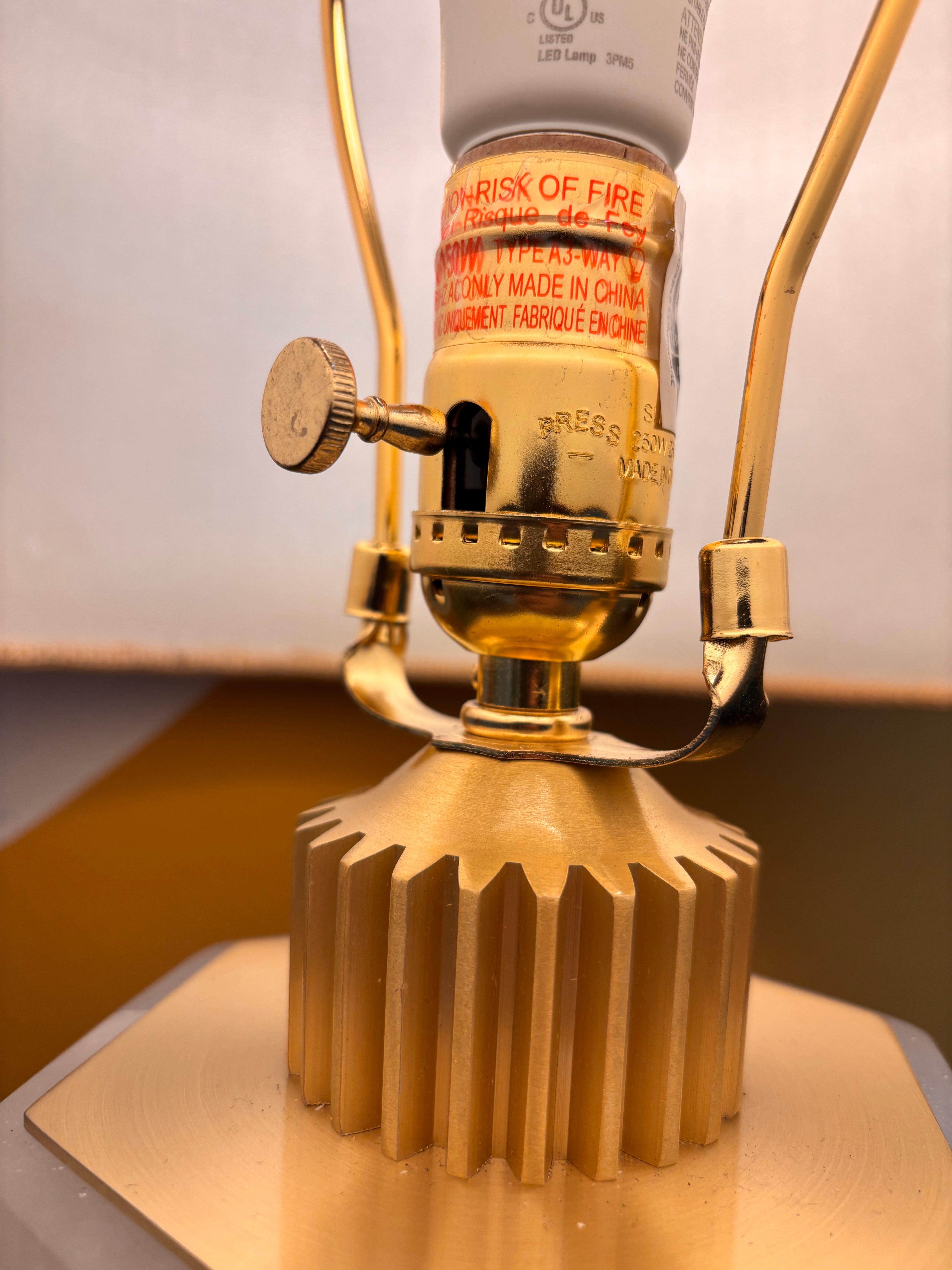 Alabaster Table Lamp (2 available)