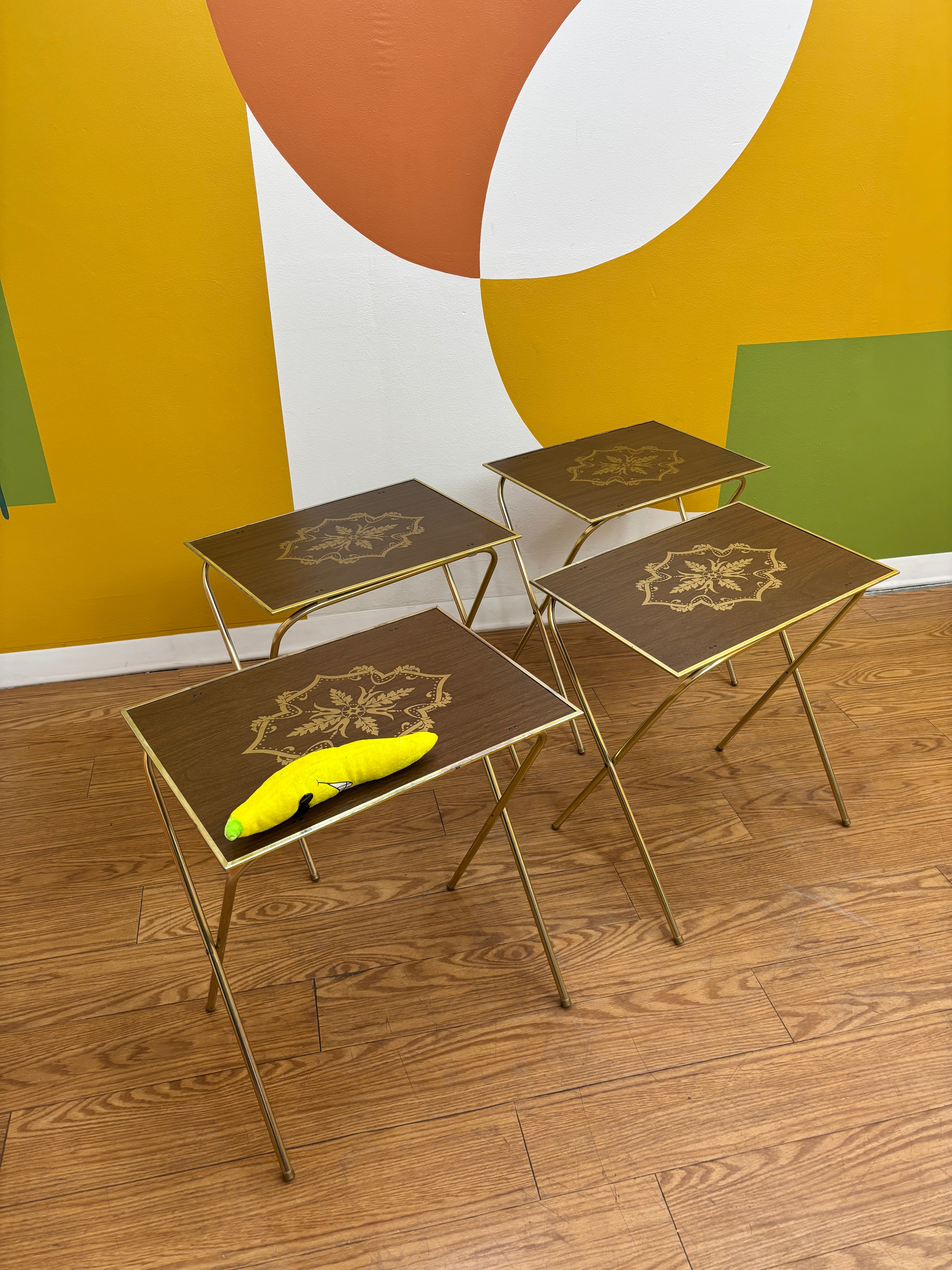 TV Tray Table Set