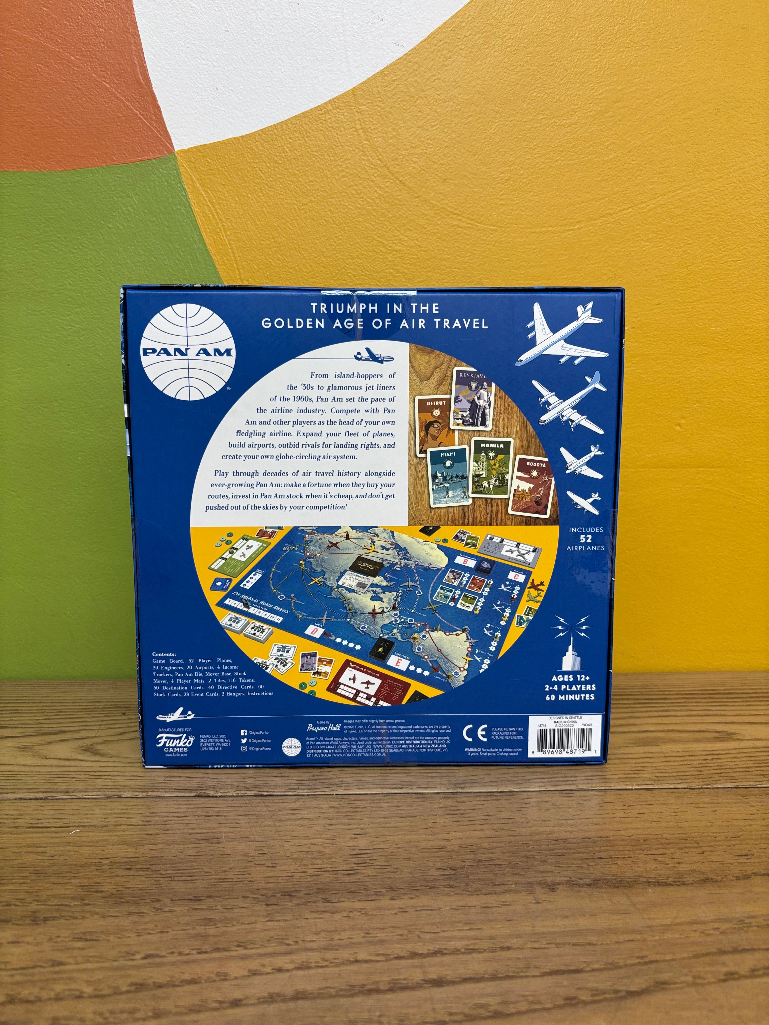 Pan Am: Triumph in the Golden Age of Air Travel Board Game