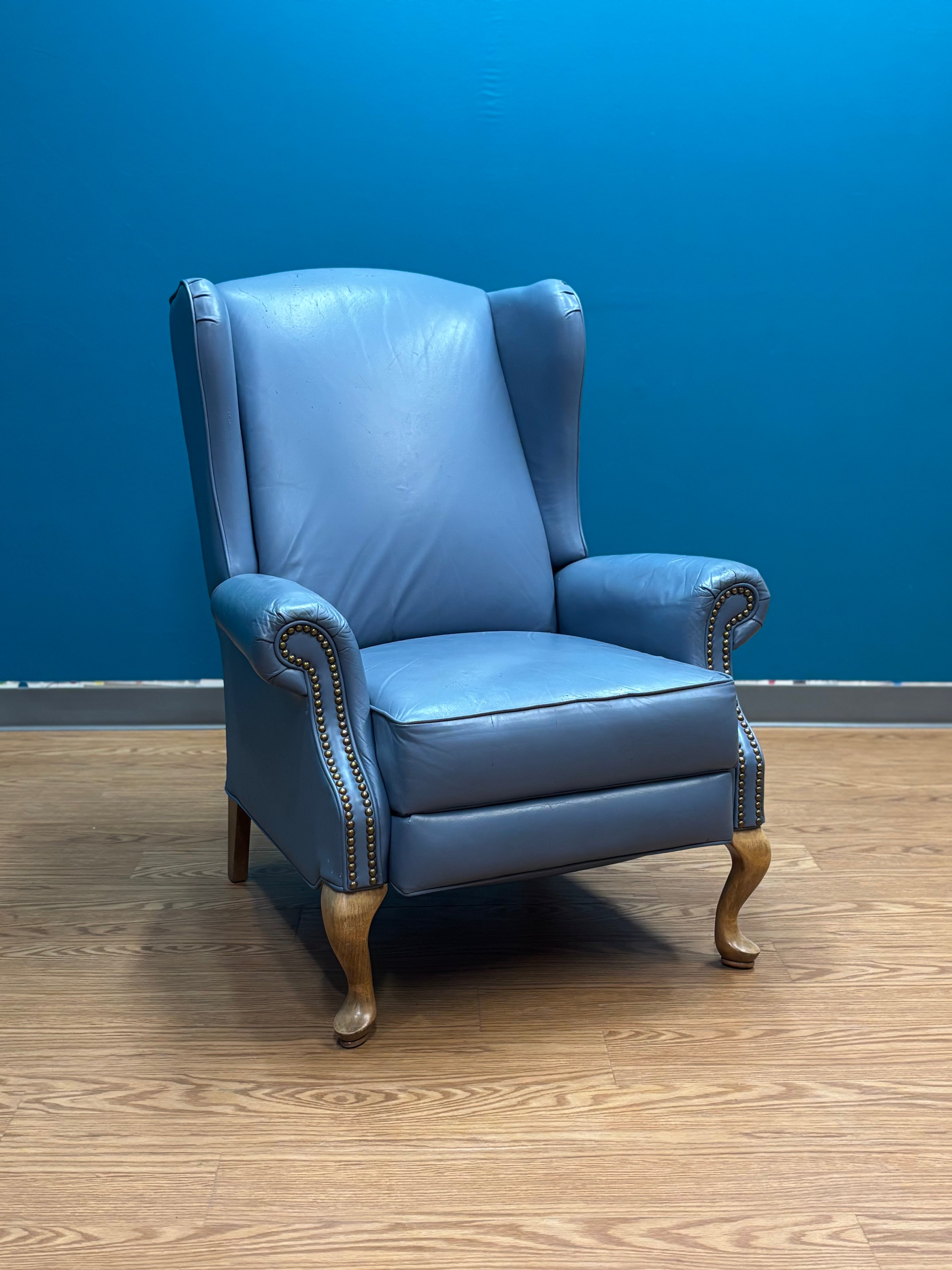Blue Recliner Chair #1