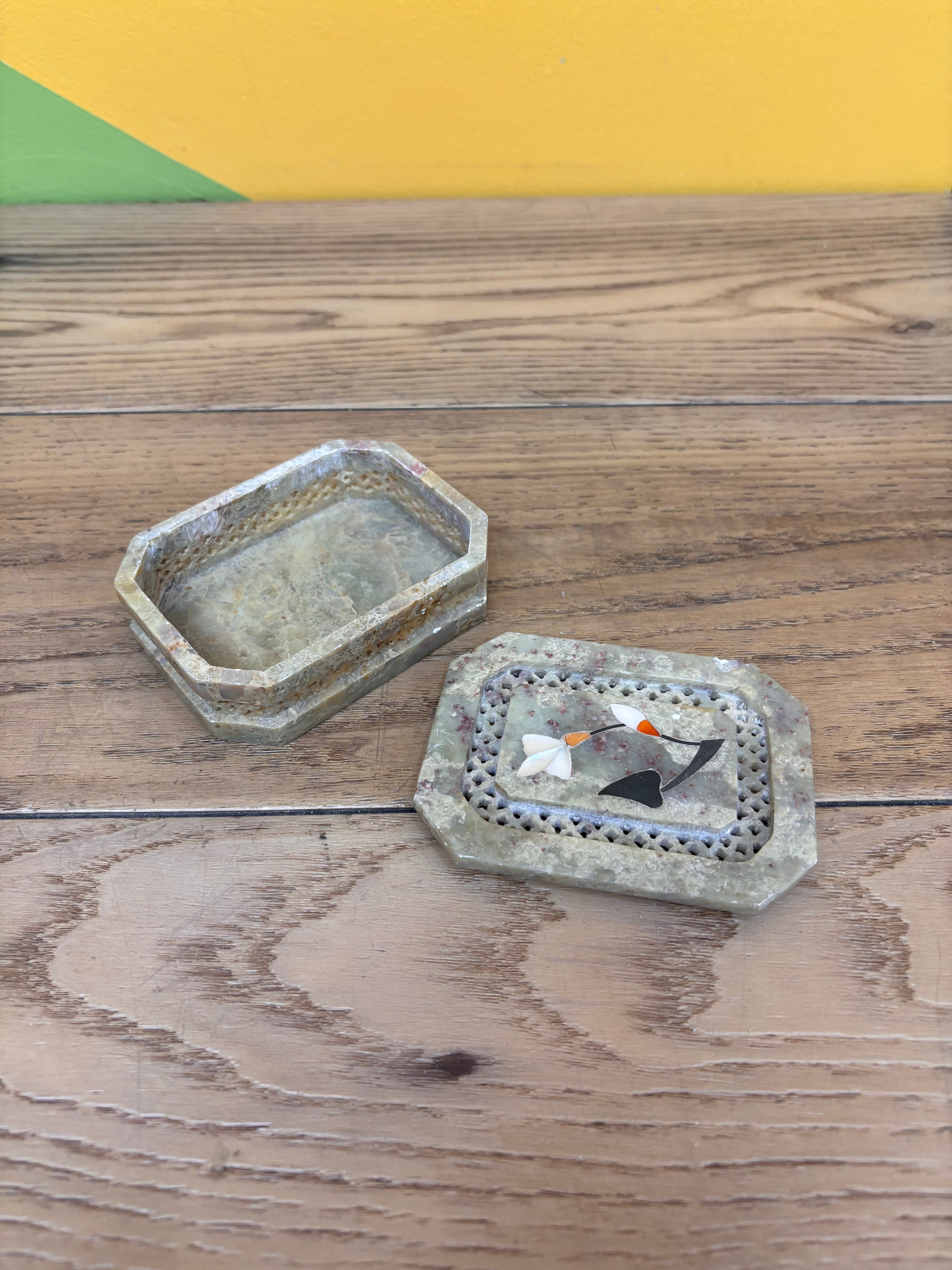 Soapstone Trinket Box