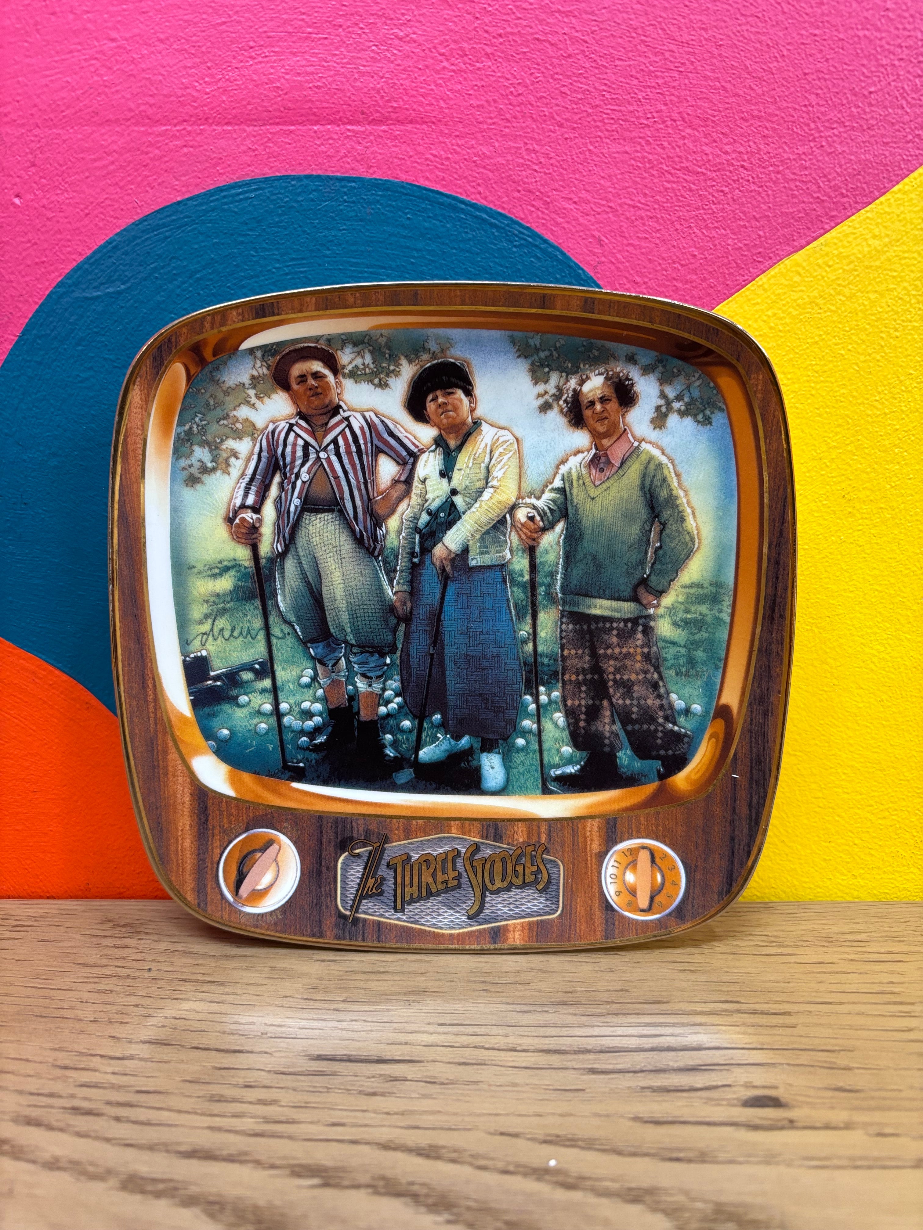 The Three Stooges Musical Plate