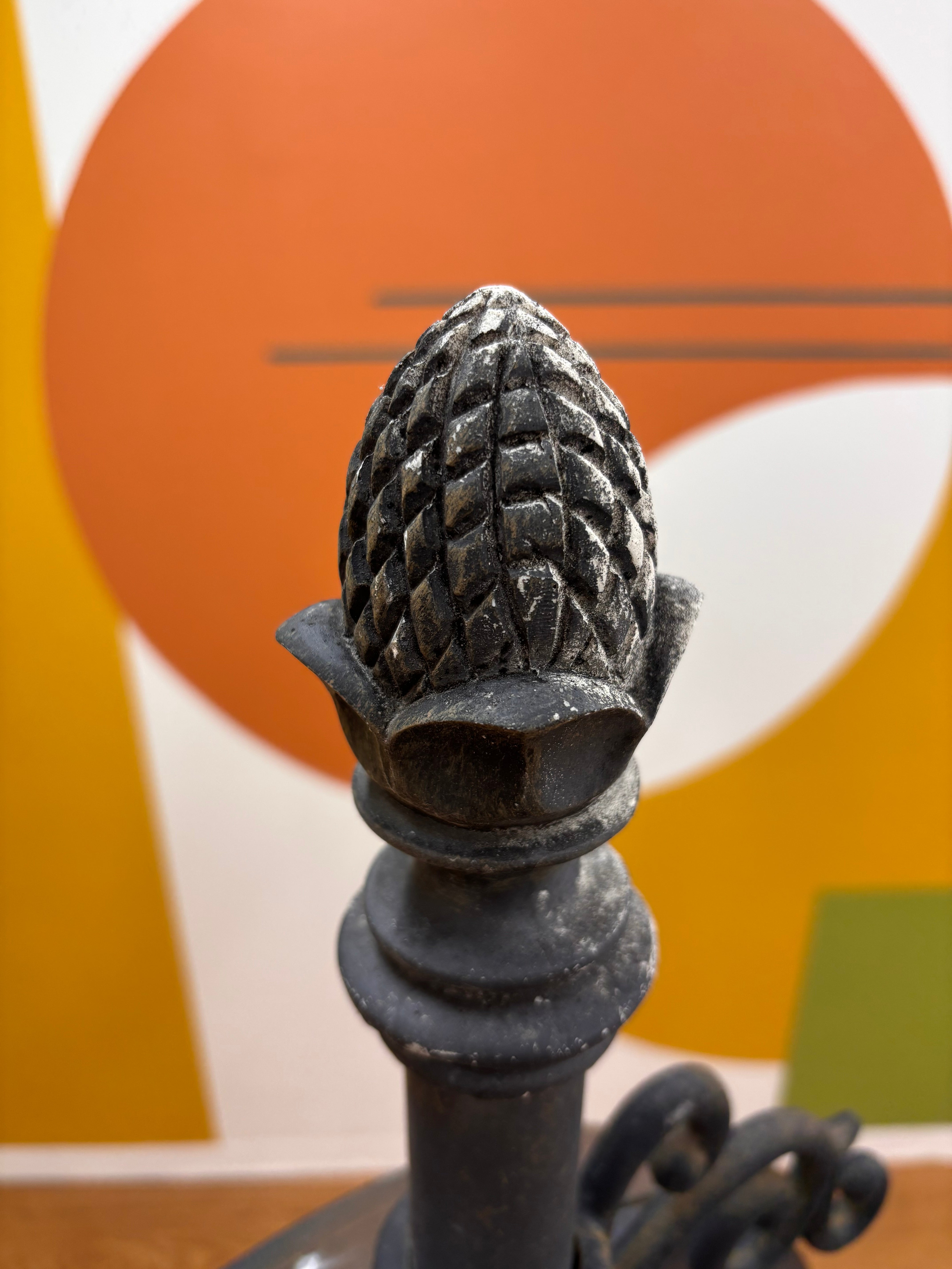 Cast Iron Floor Clock