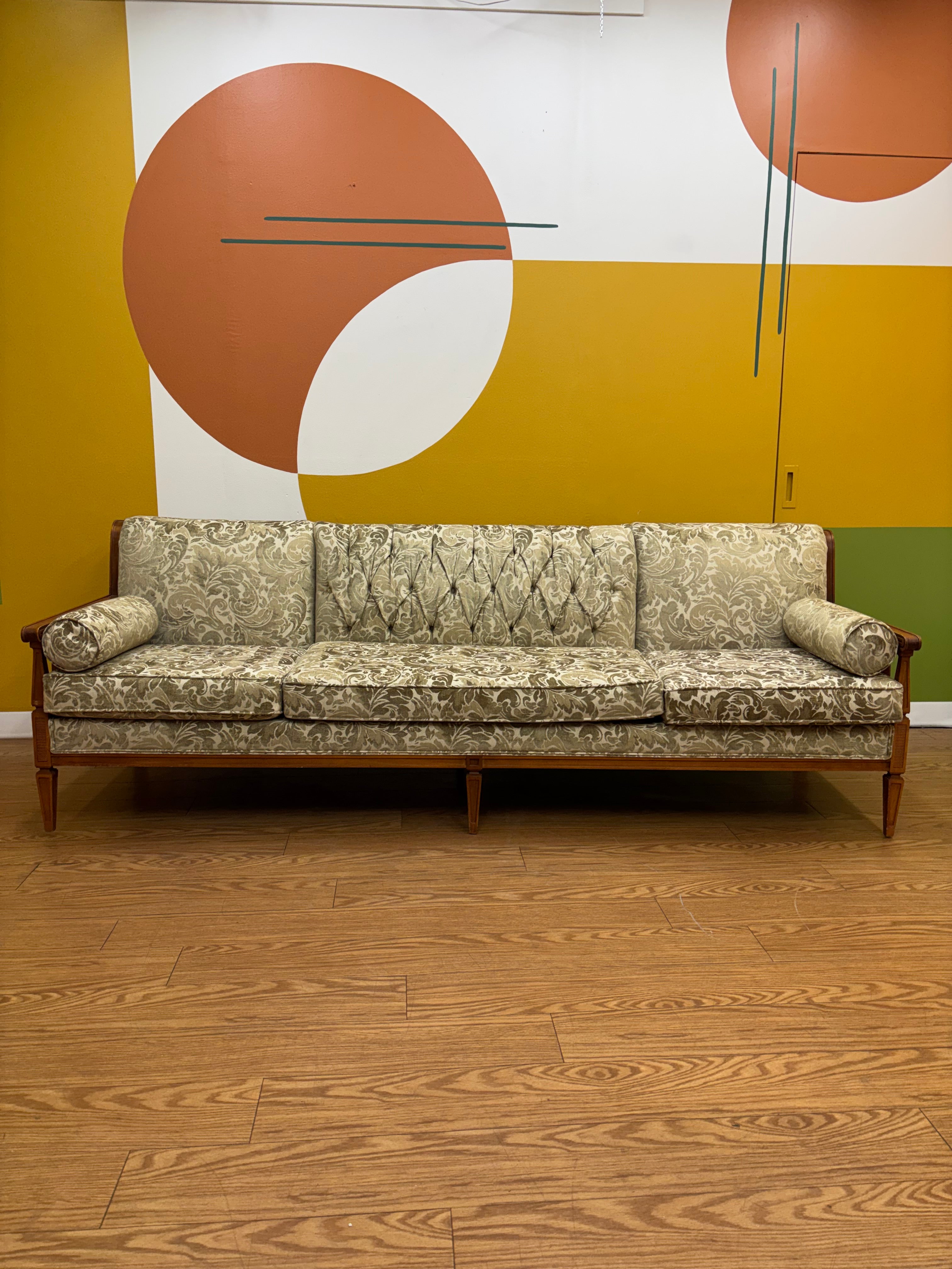Wood Frame Sofa