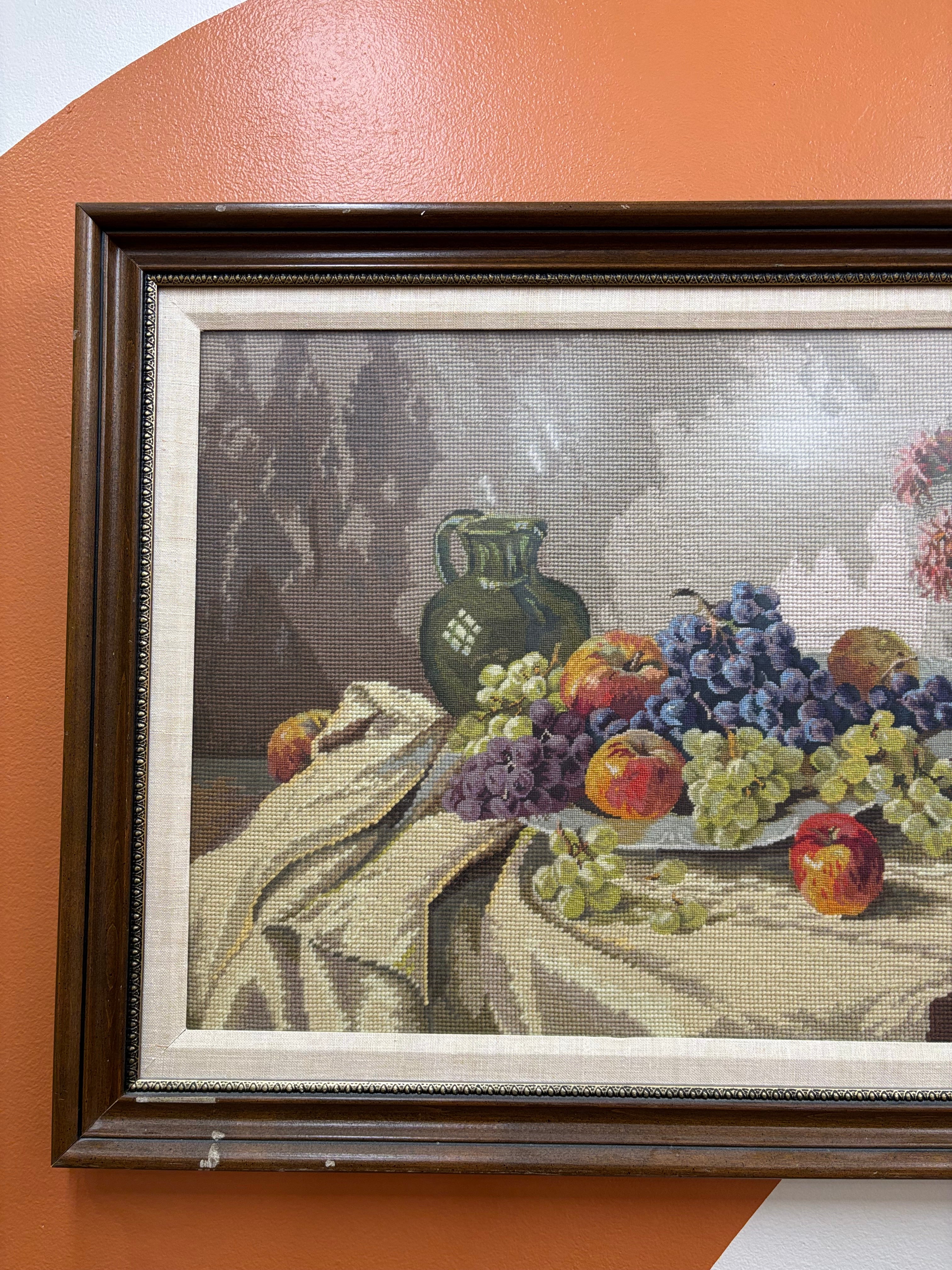 Fruit Needlepoint