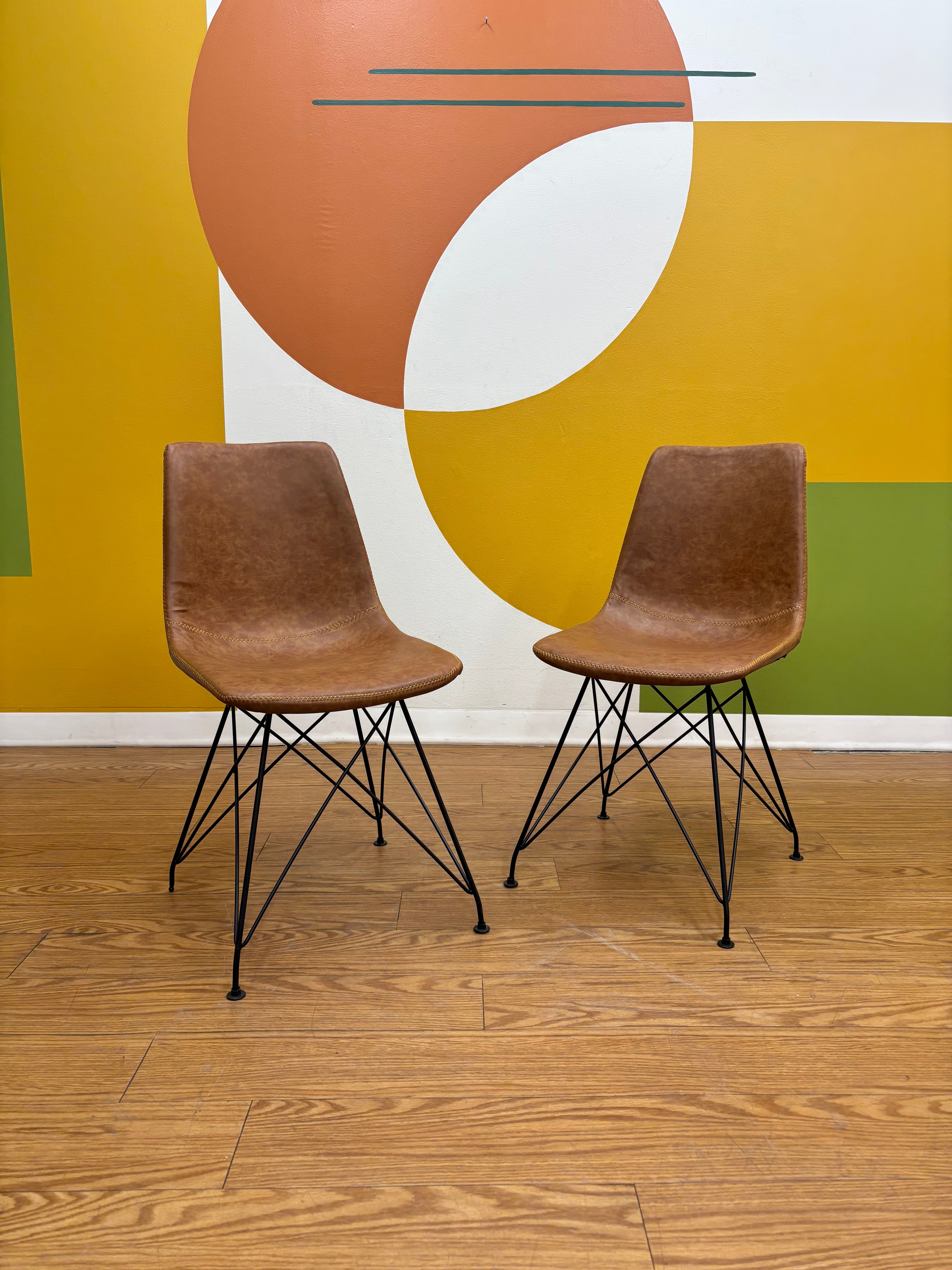 Set of 2 Dining Chairs
