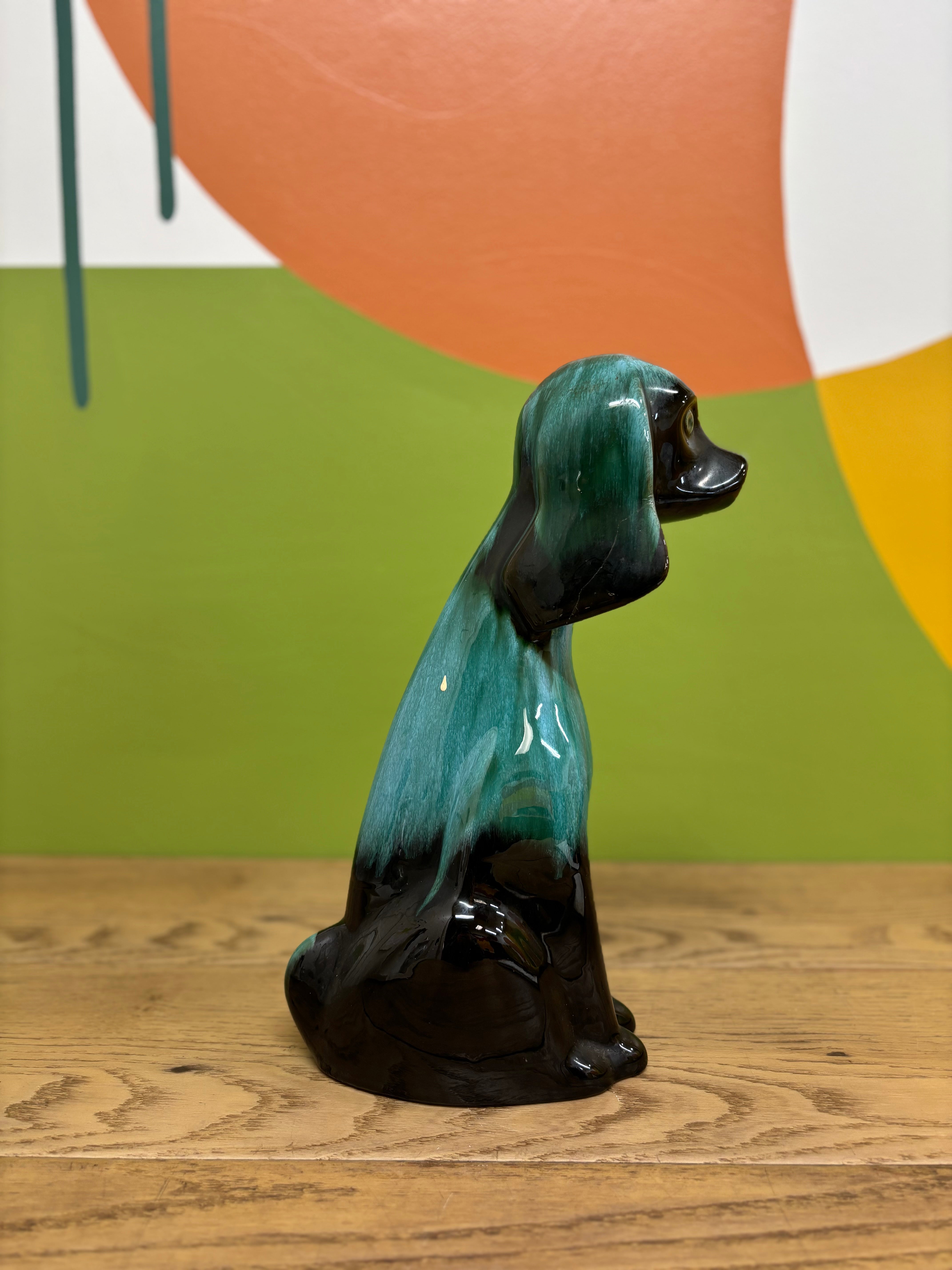 Blue Mountain Dog Figurine