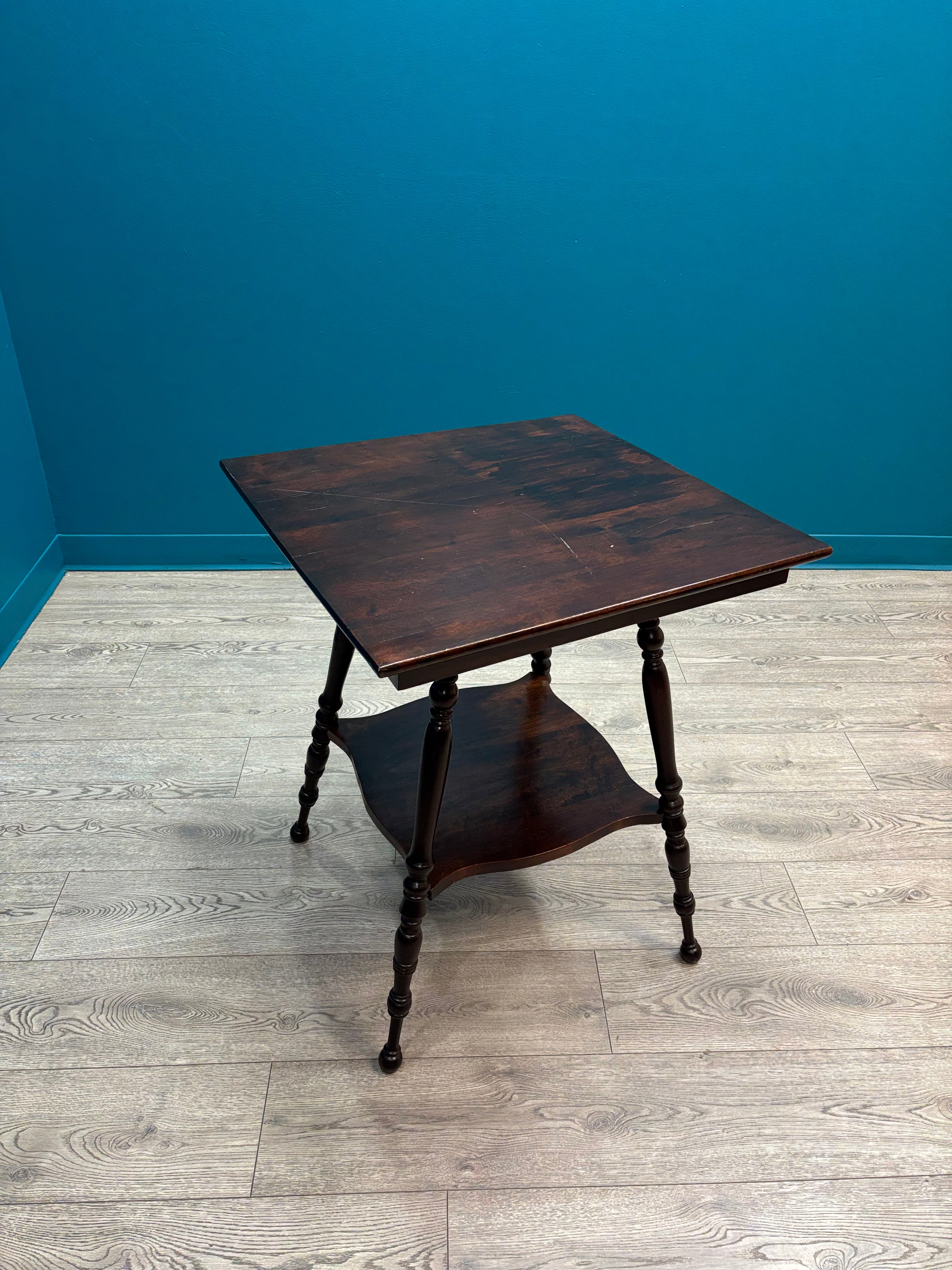 Wood Square Table