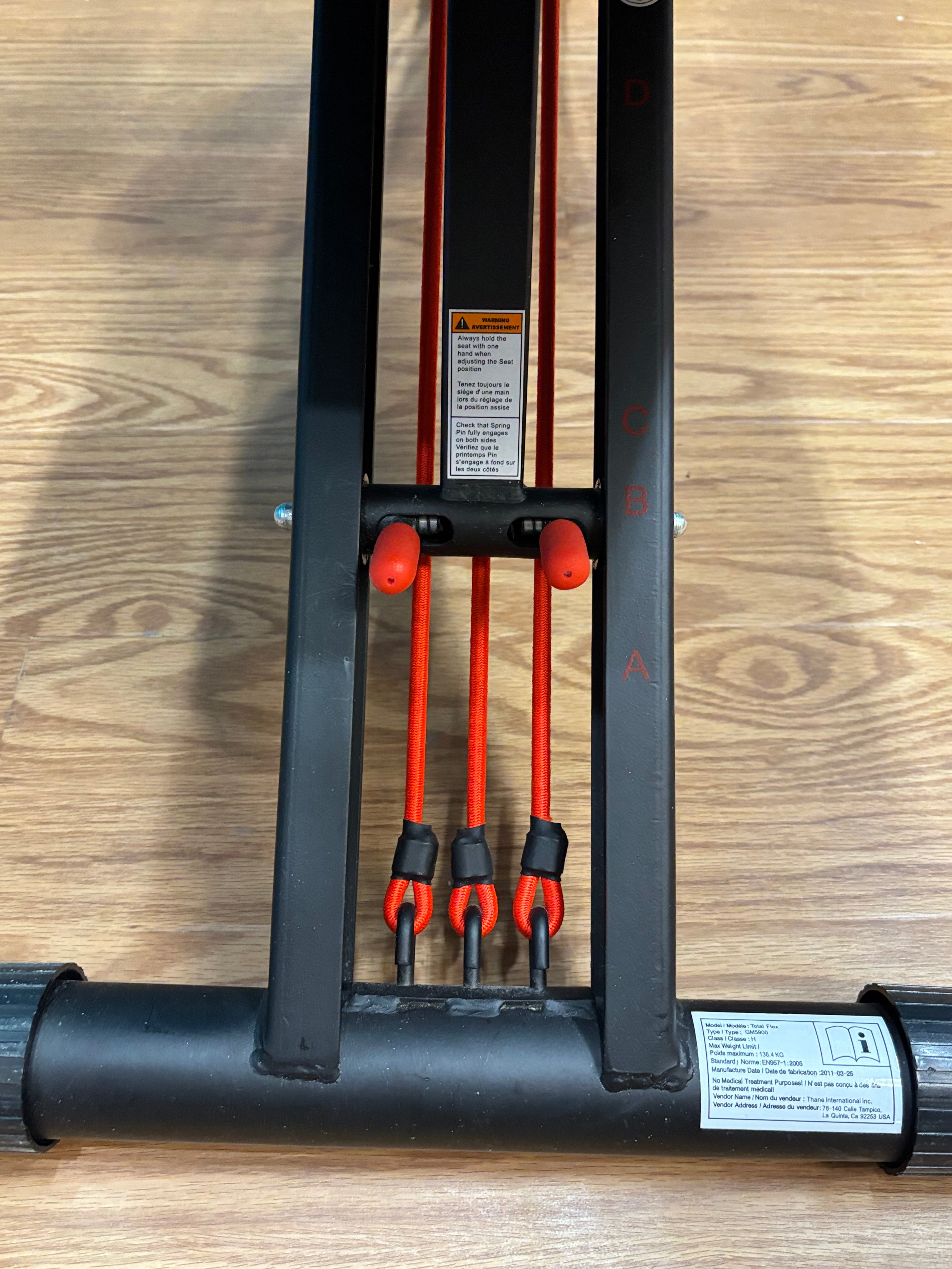 TOTAL FLEX Foldable Home Gym Bench