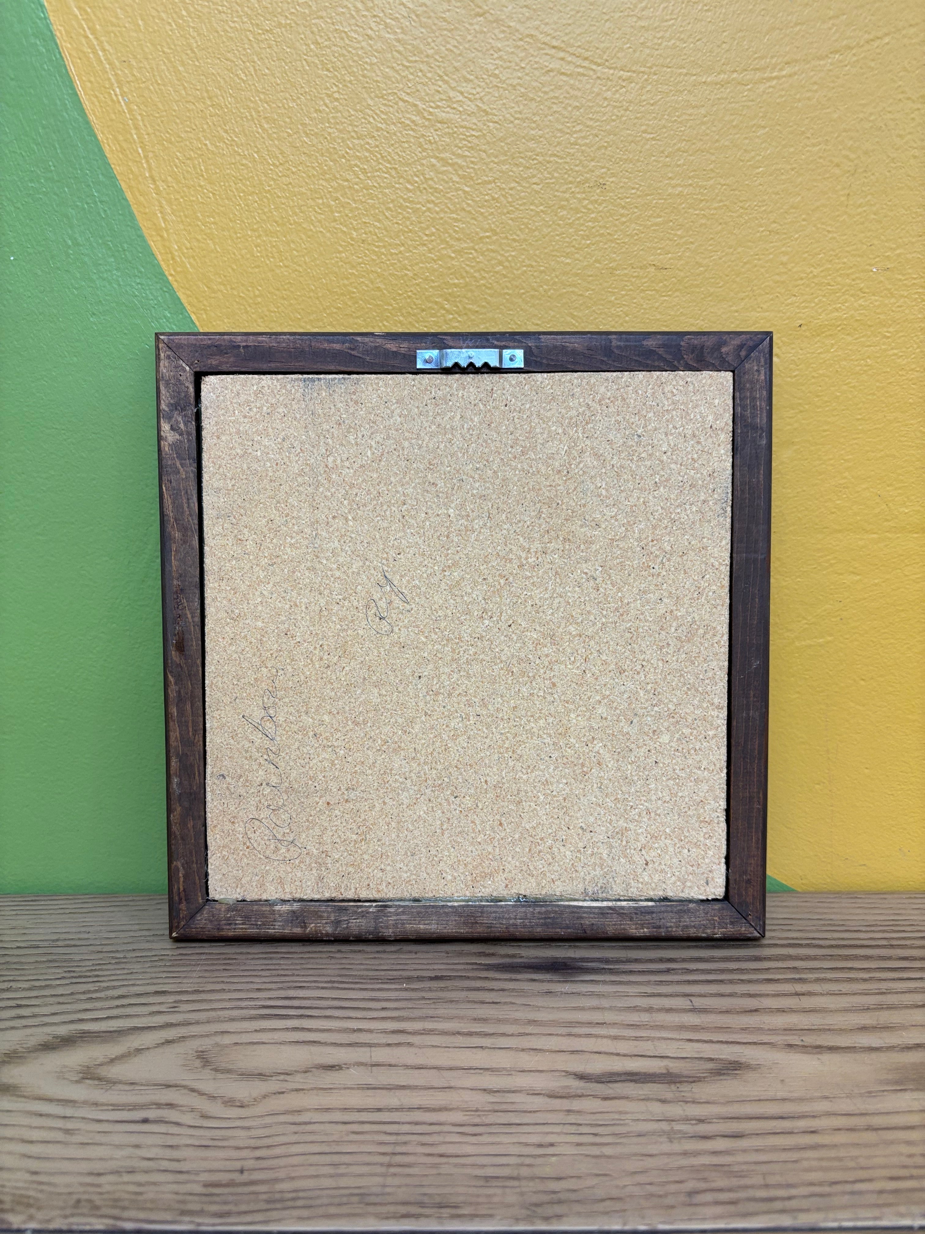Framed Navajo Sand Painting