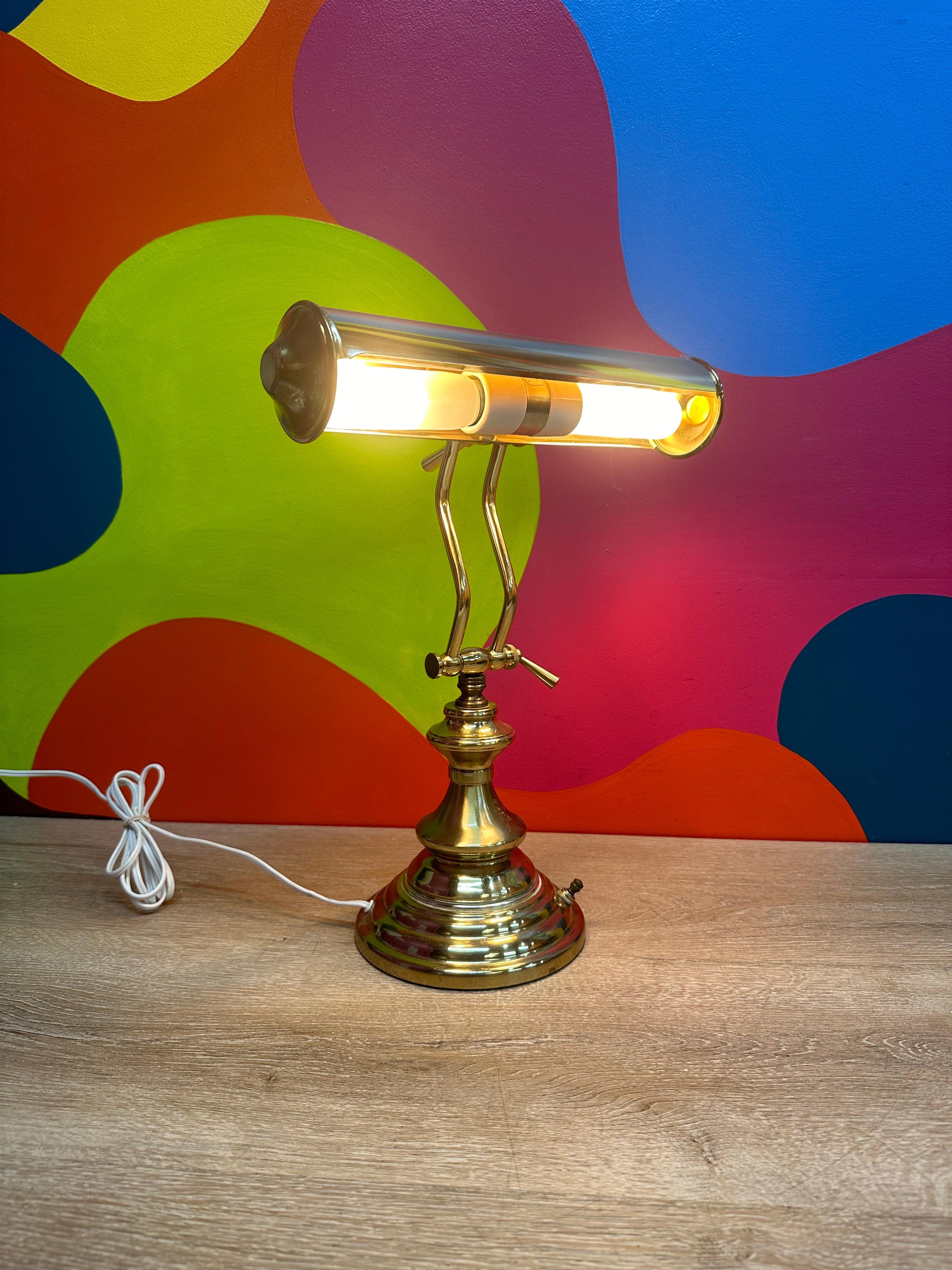 Brass Piano Desk Lamp