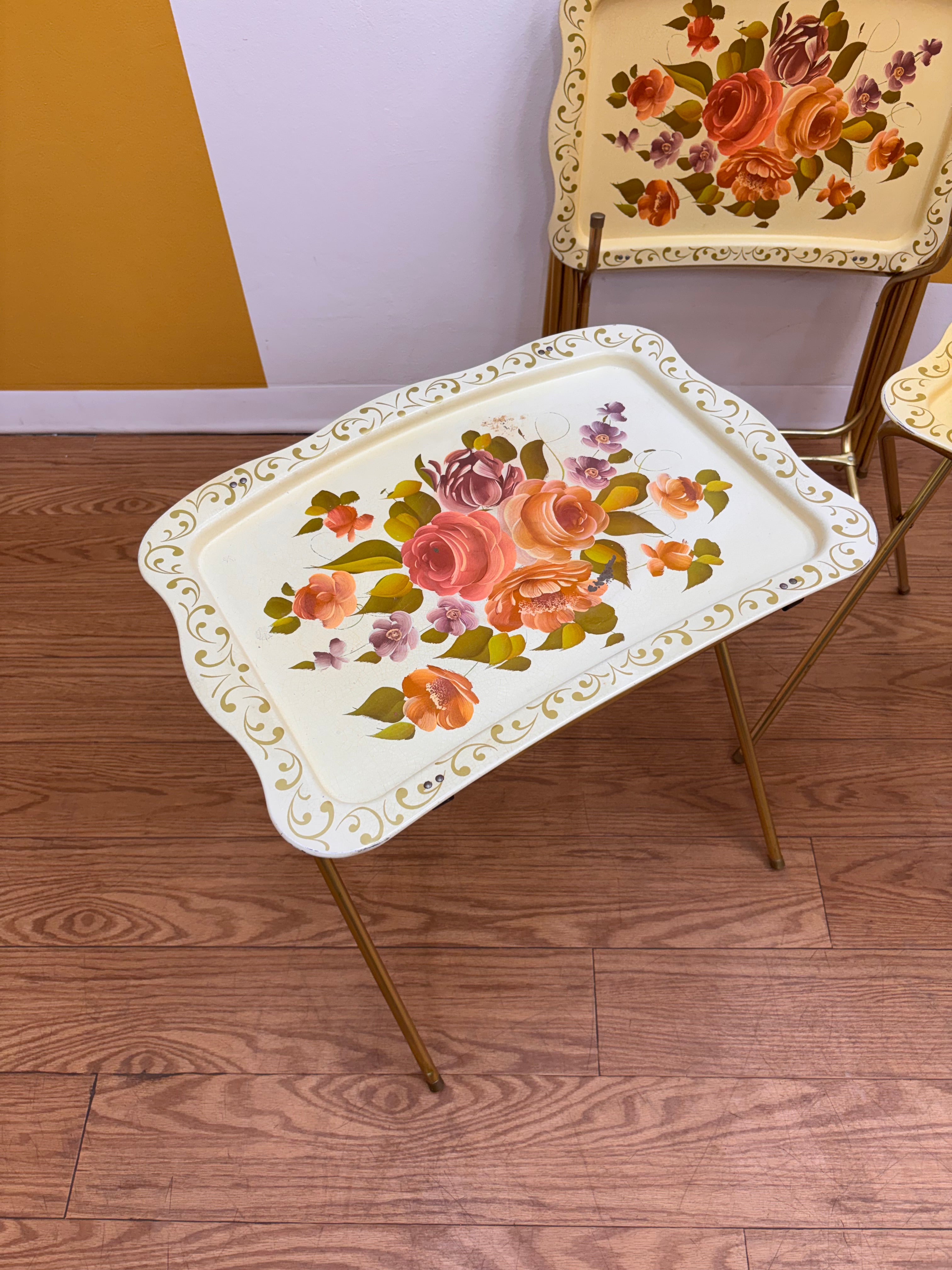 Set of 4 TV Trays