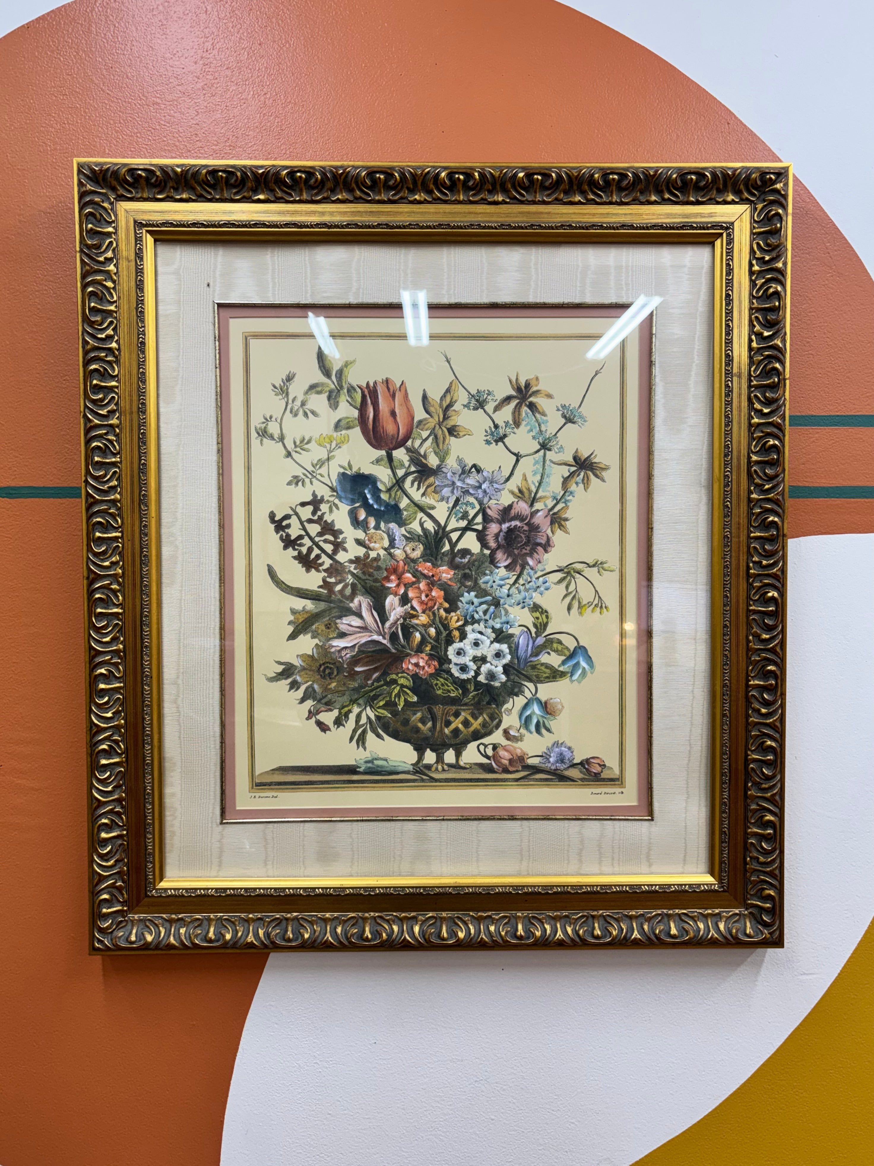 Gold Framed Botanical Print