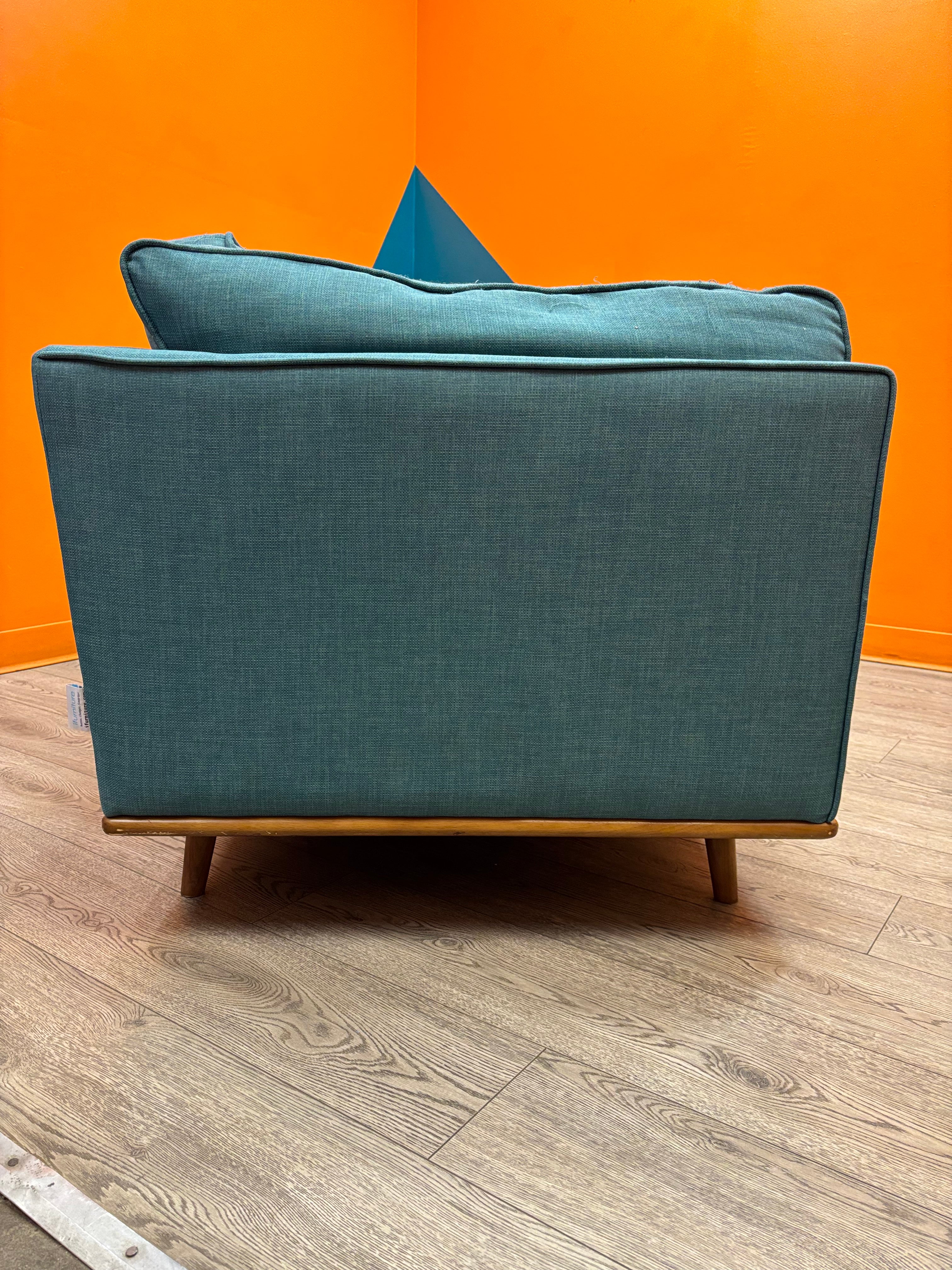 Teal Sofa