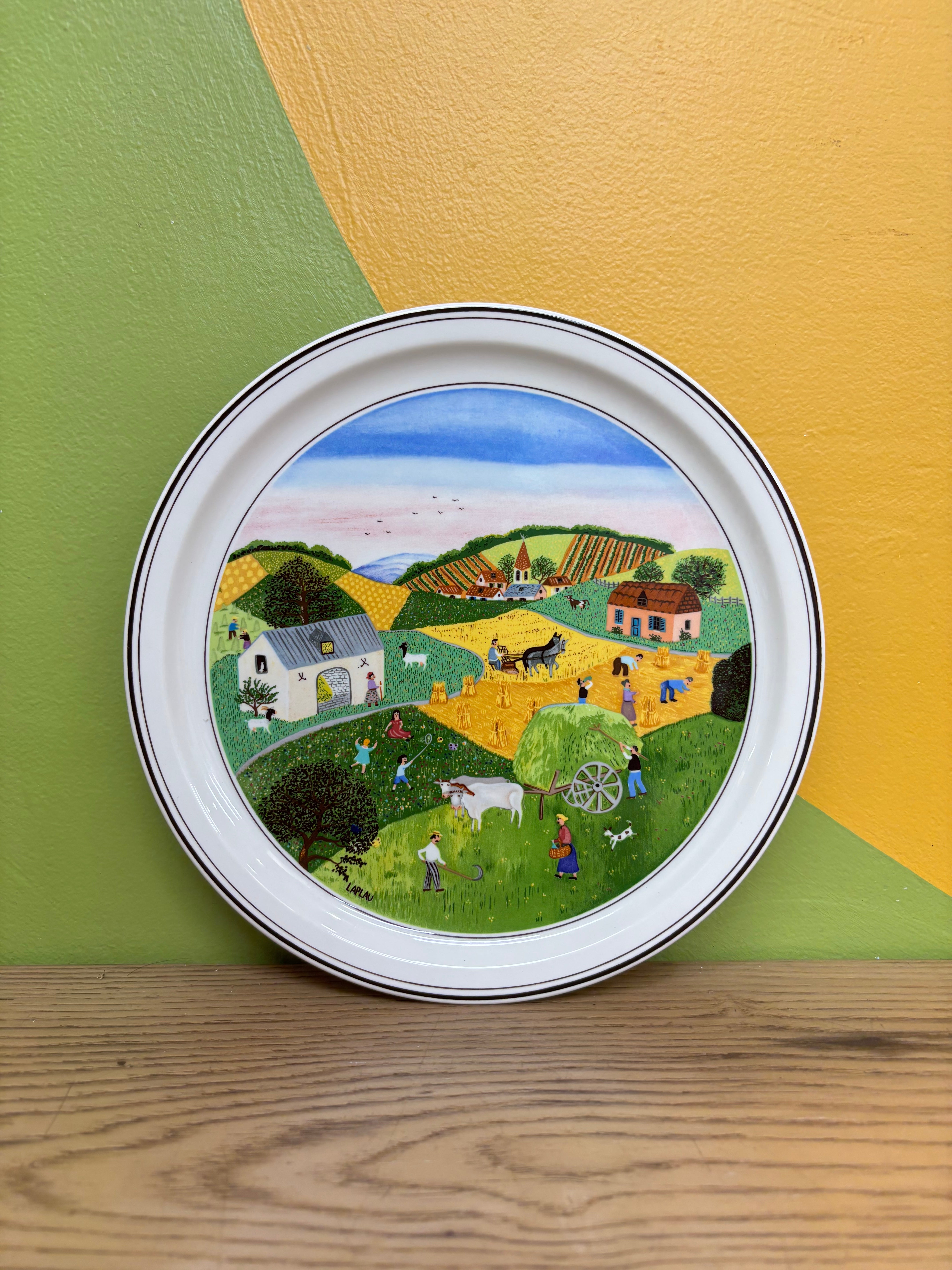 Villeroy & Boch "Design Naif - The Four Seasons" Collector Plates