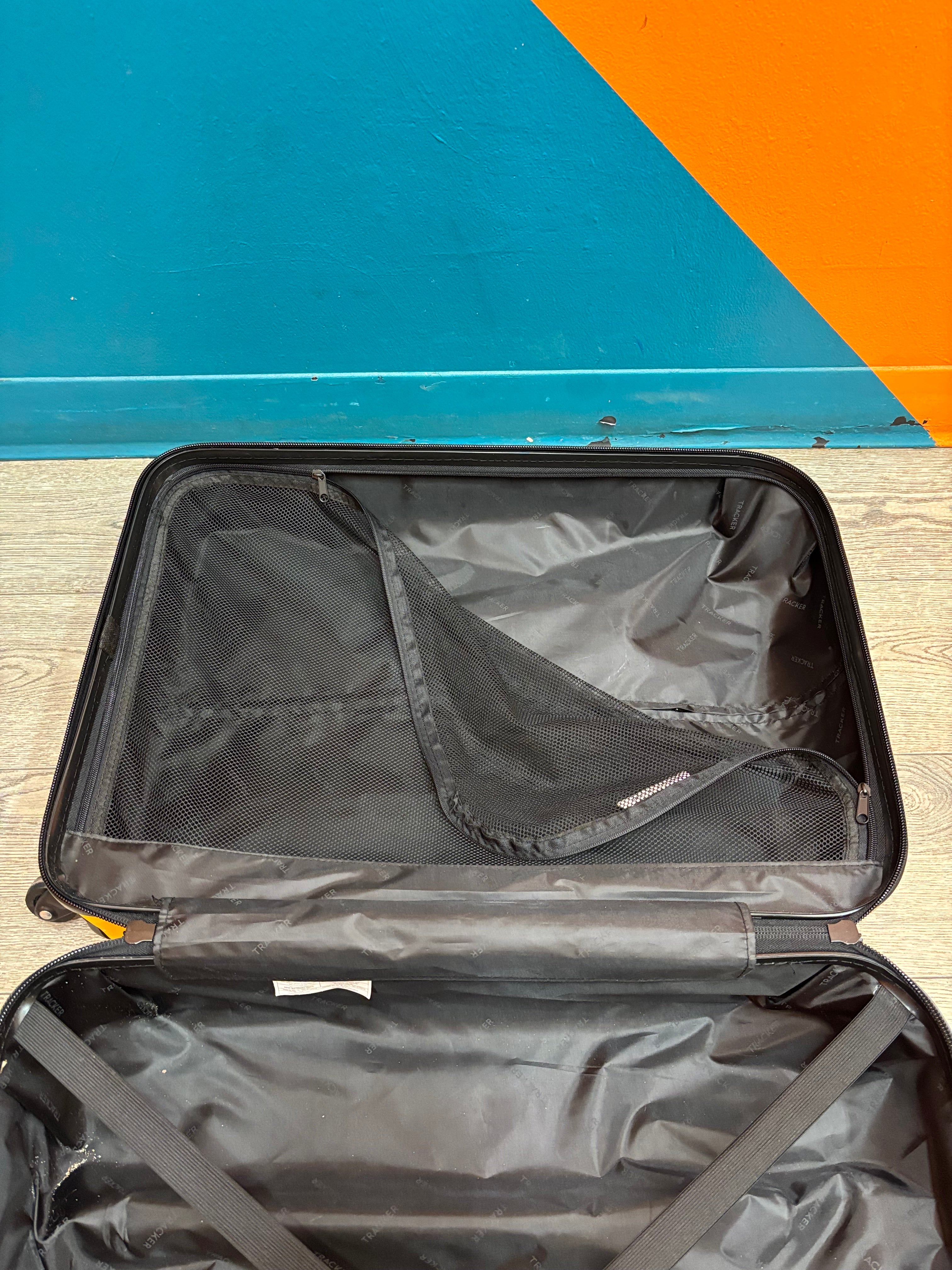 Yellow Emoji Hard Shell Luggage