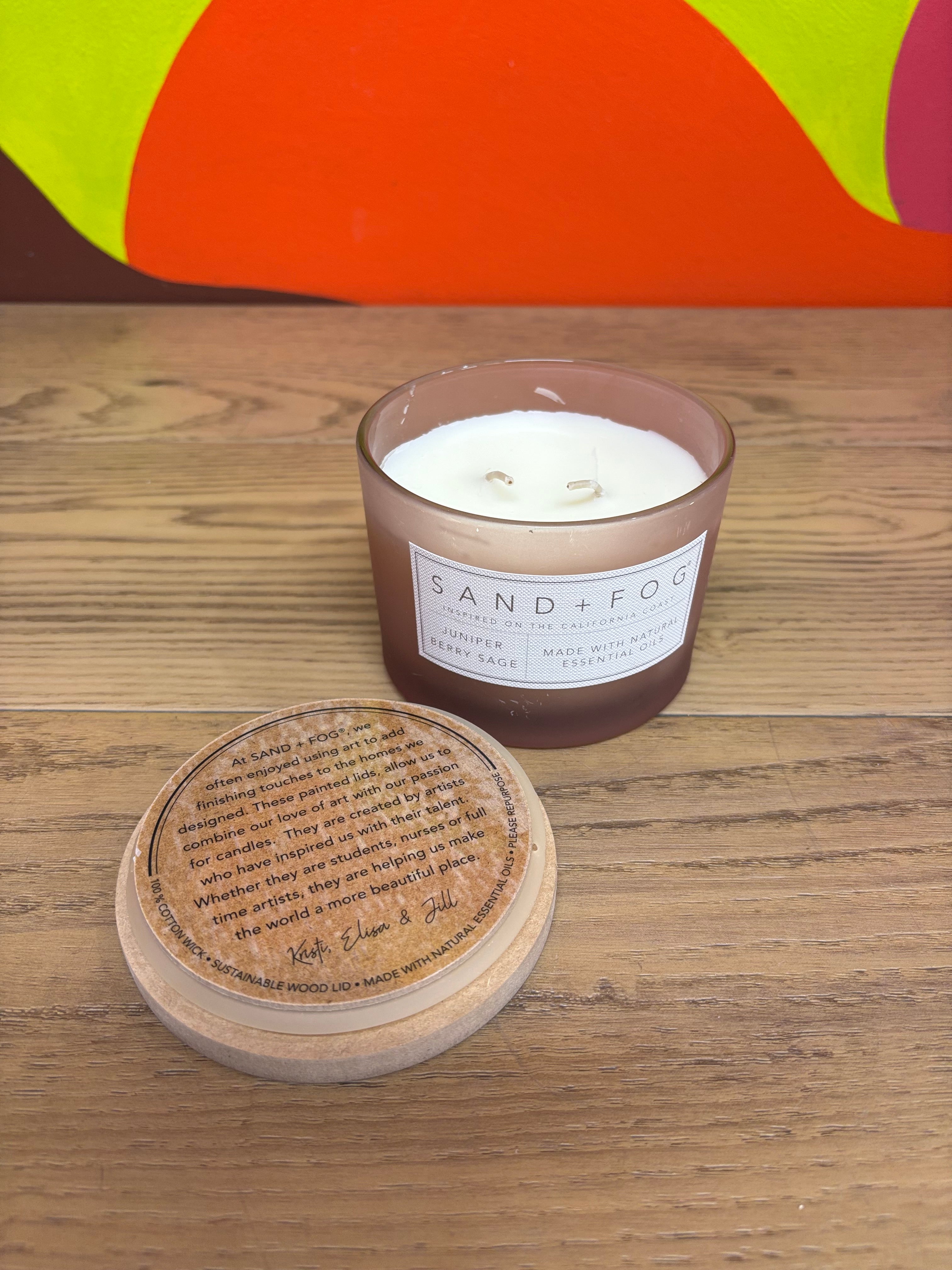 Sand + Fog Candle - Juniper Berry Sage