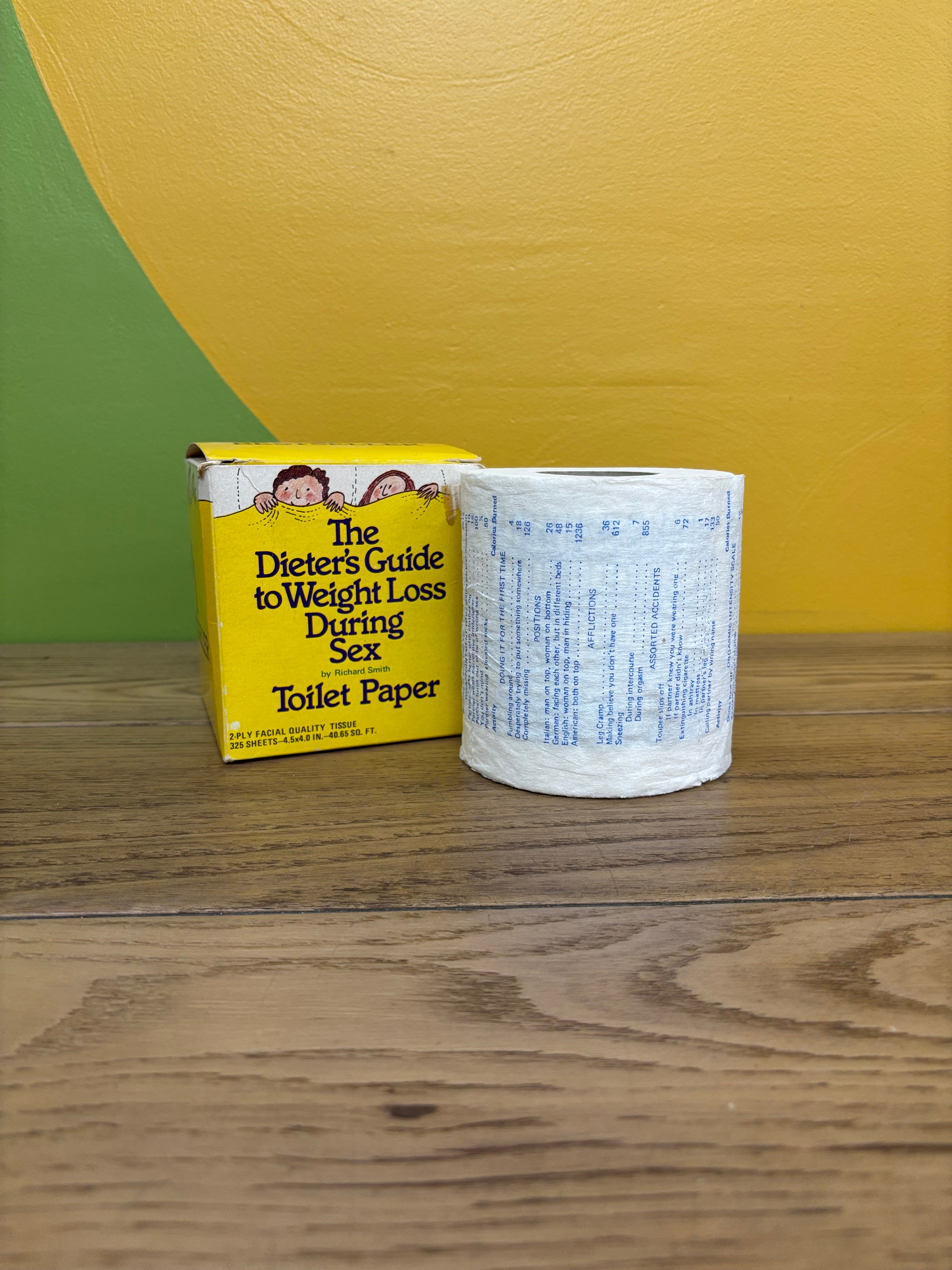 The Dieter's Guide to Weight Loss During Sex Toilet Paper