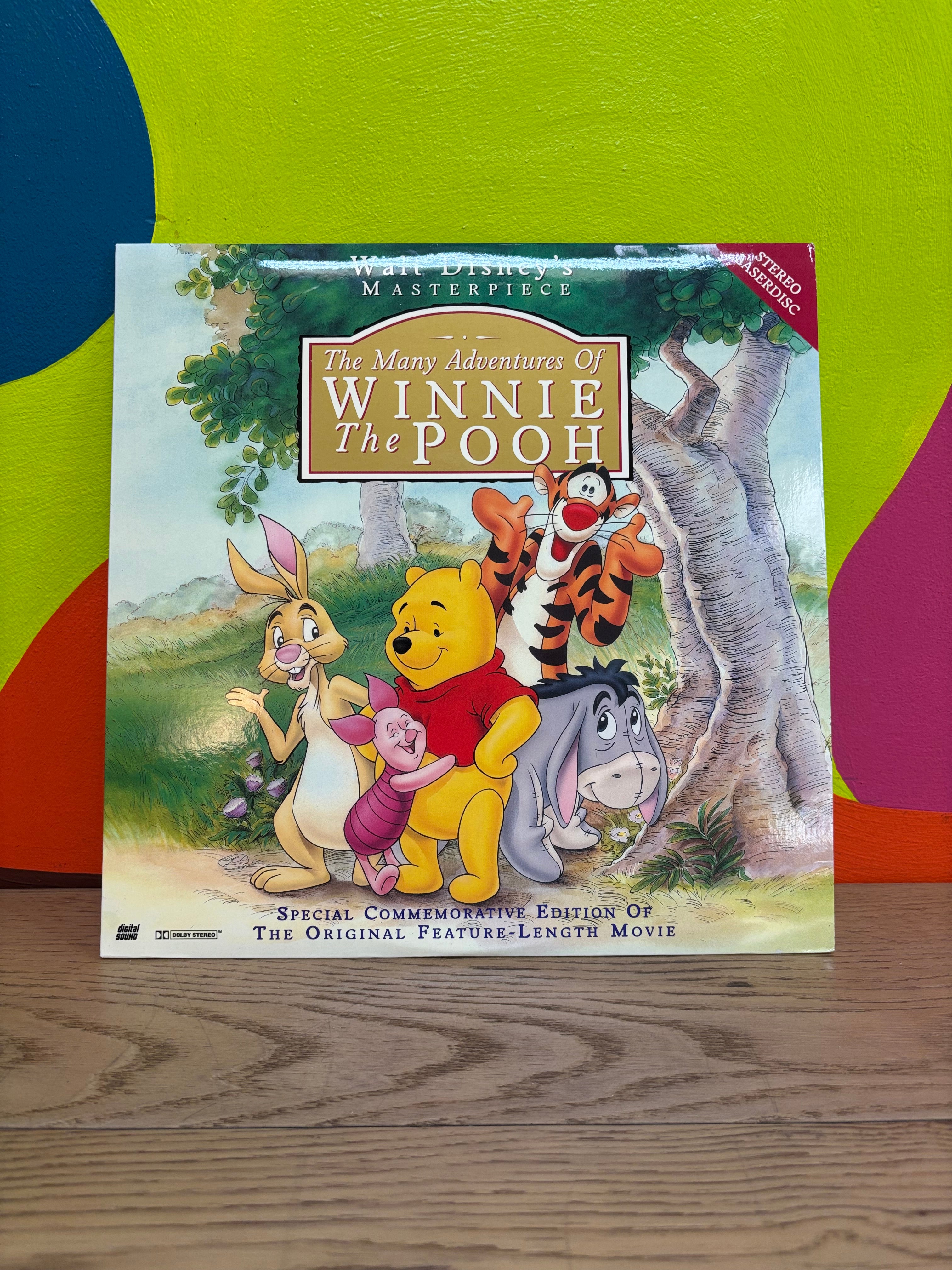 Laserdisc Movie - The Many Adventures of Winnie the Pooh