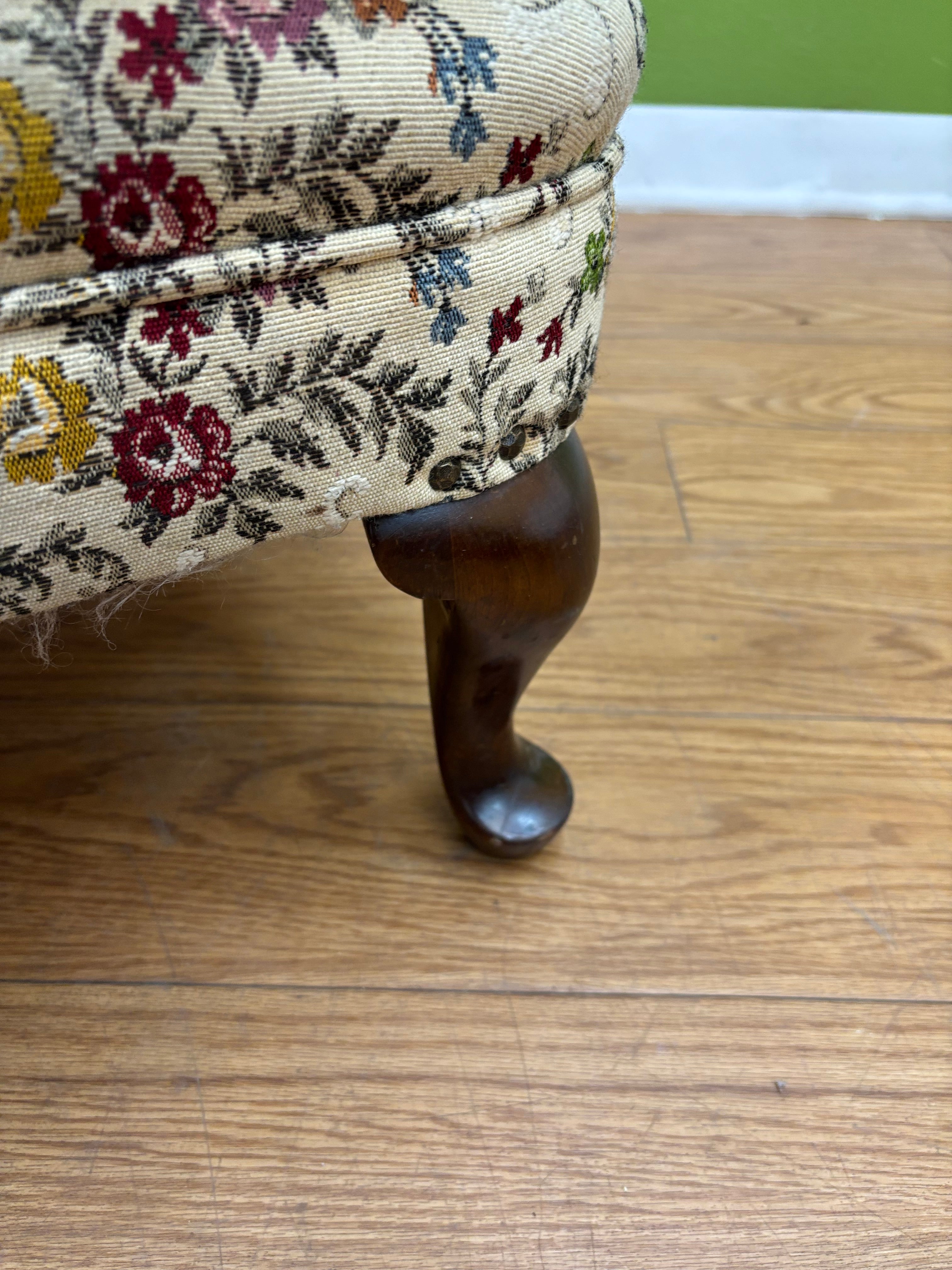 Floral Armchair