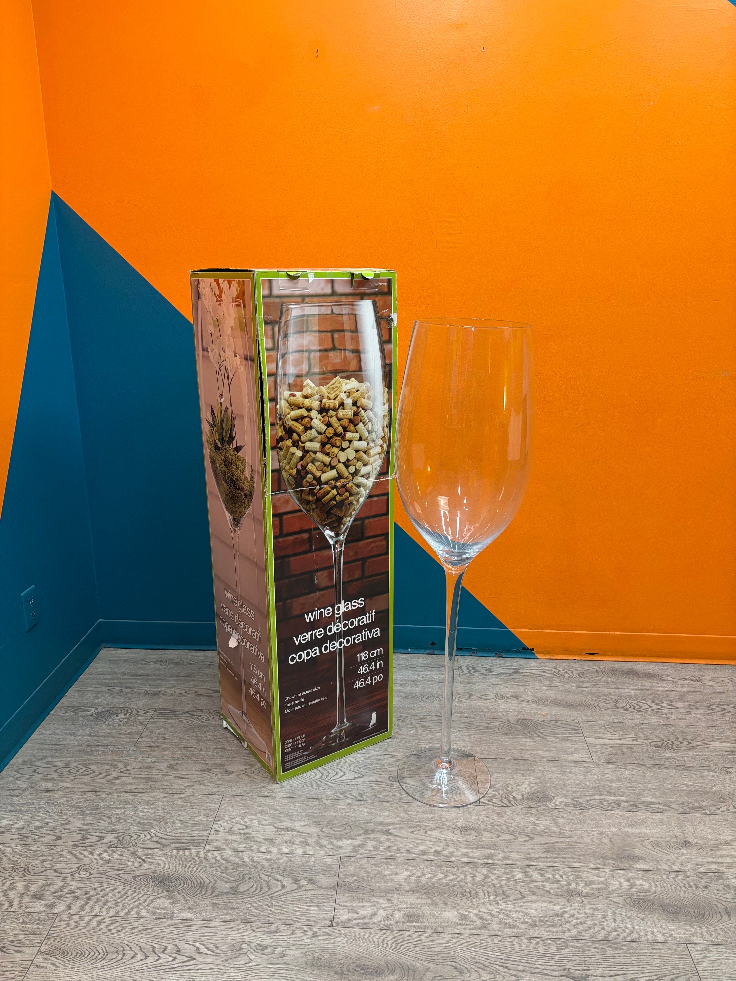 Giant Wine Glass (46")