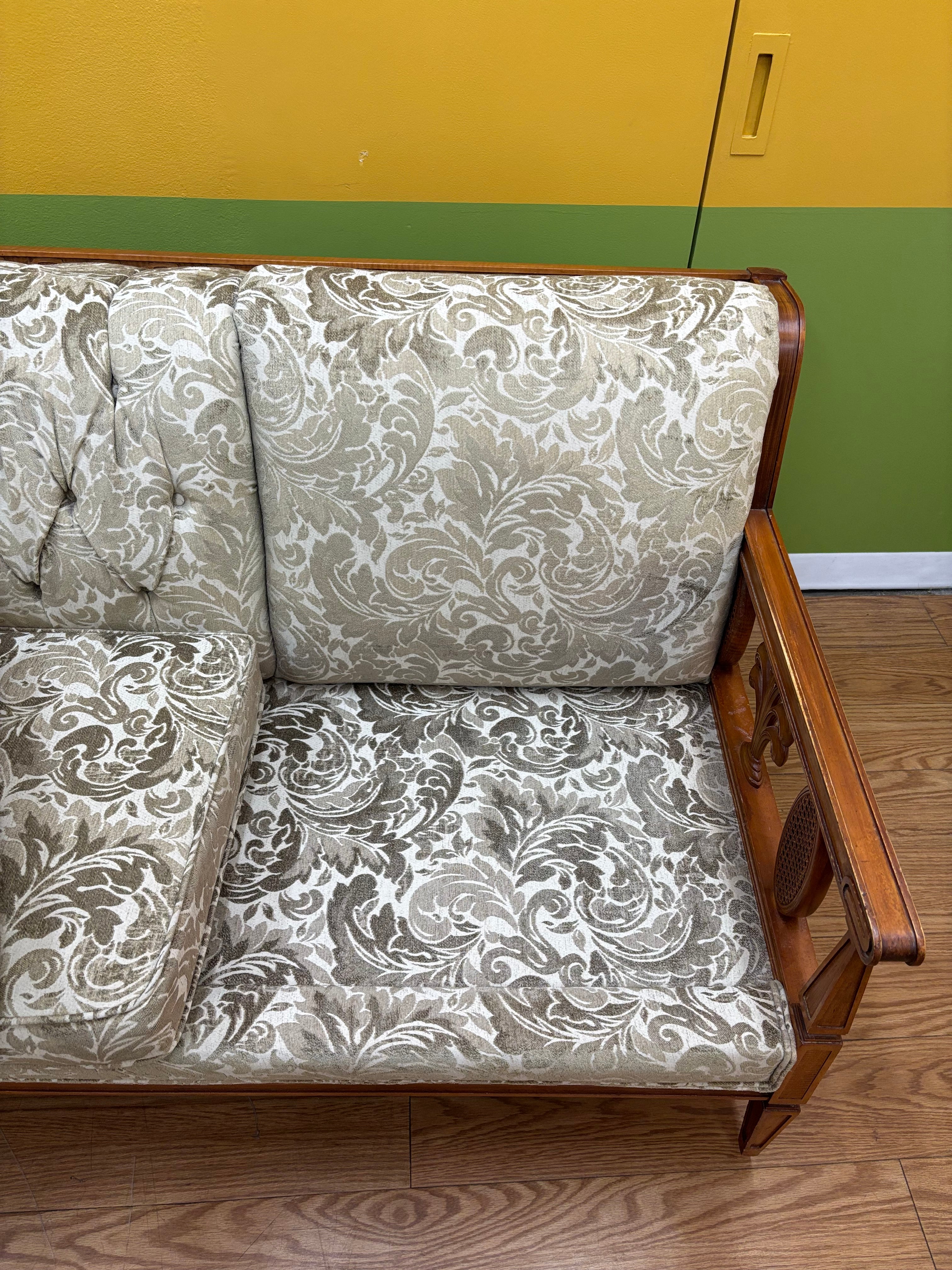 Wood Frame Sofa