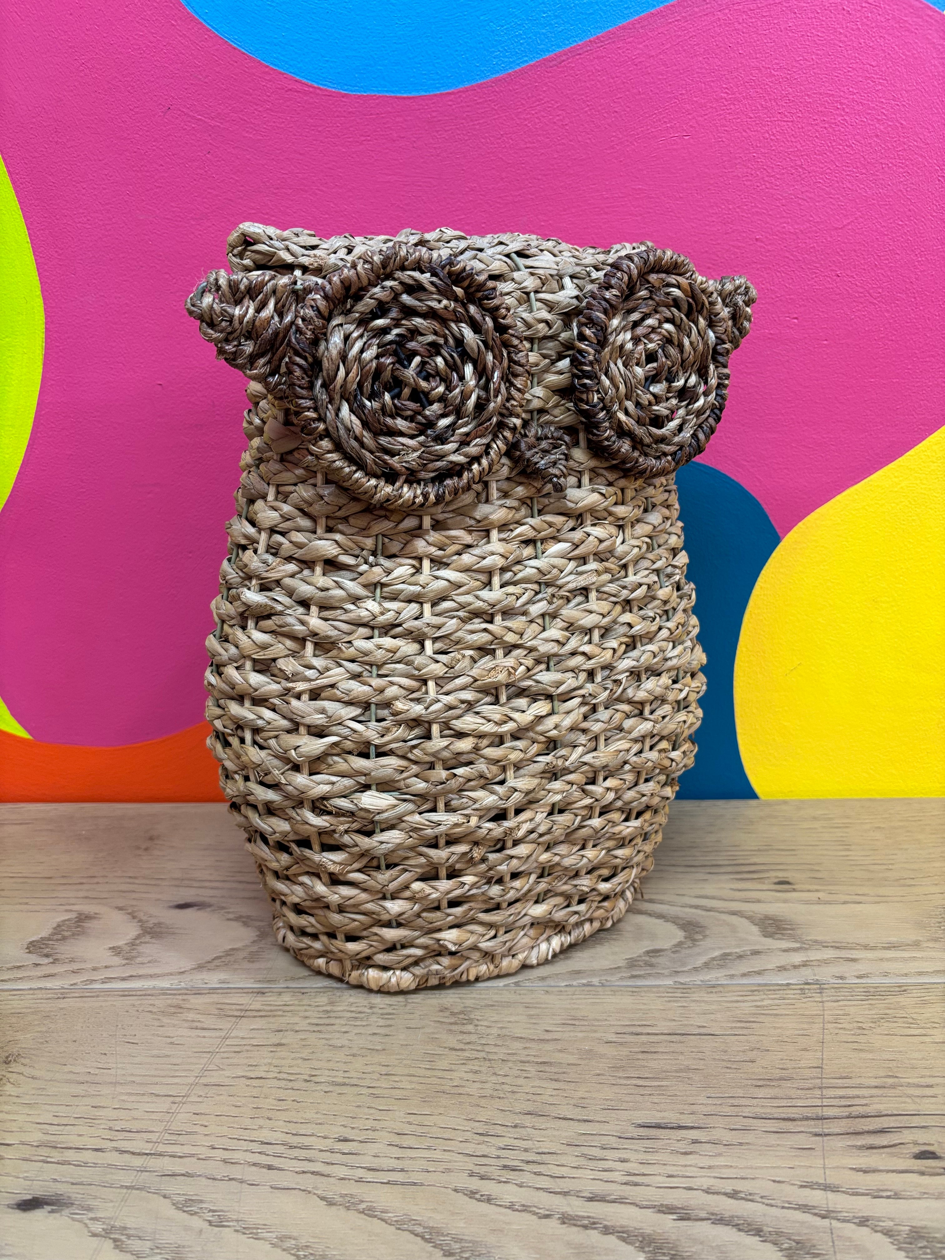 Woven Owl Decor