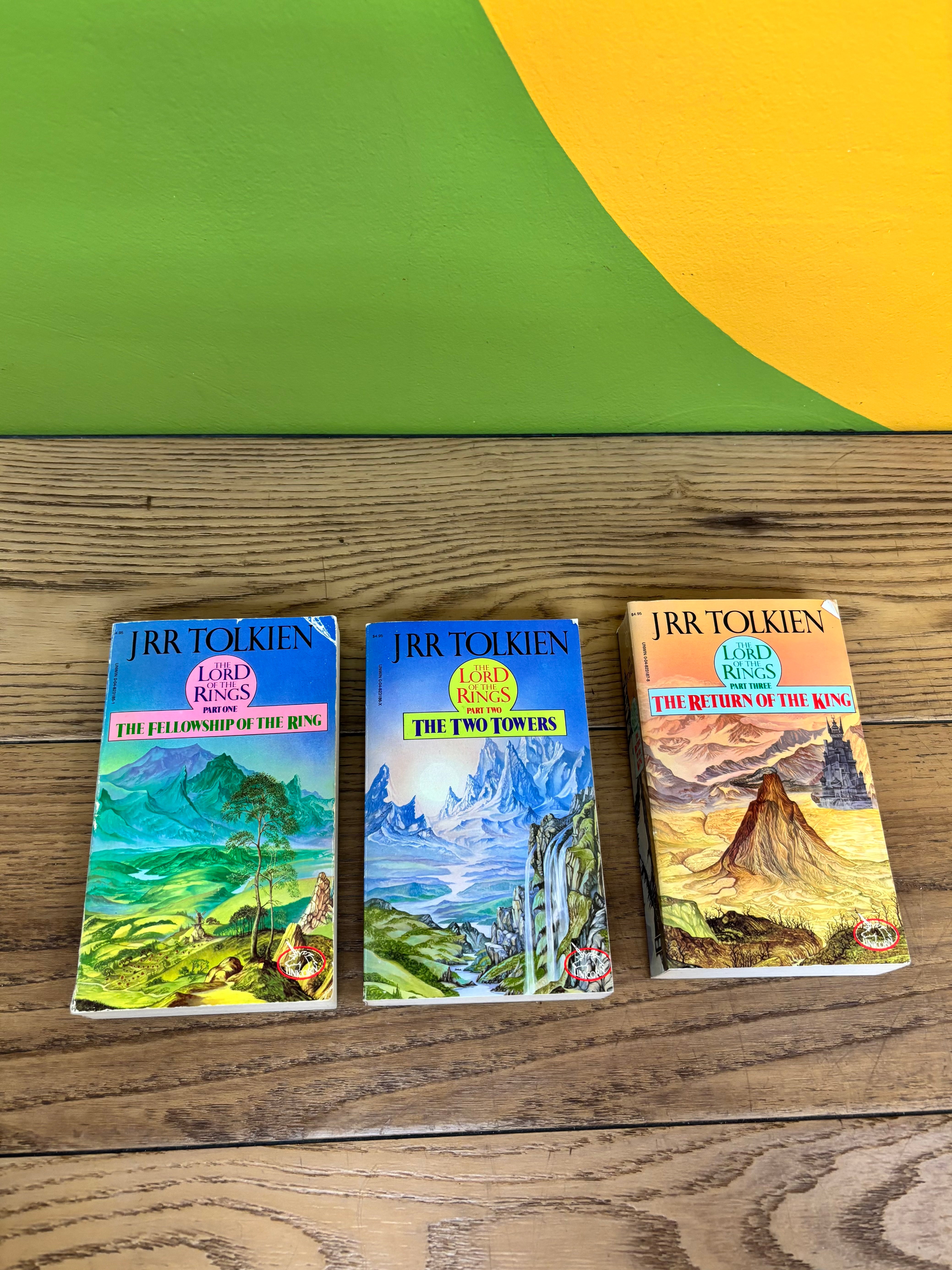 The Lord of the Rings Box Set (1987 Unicorn Edition)