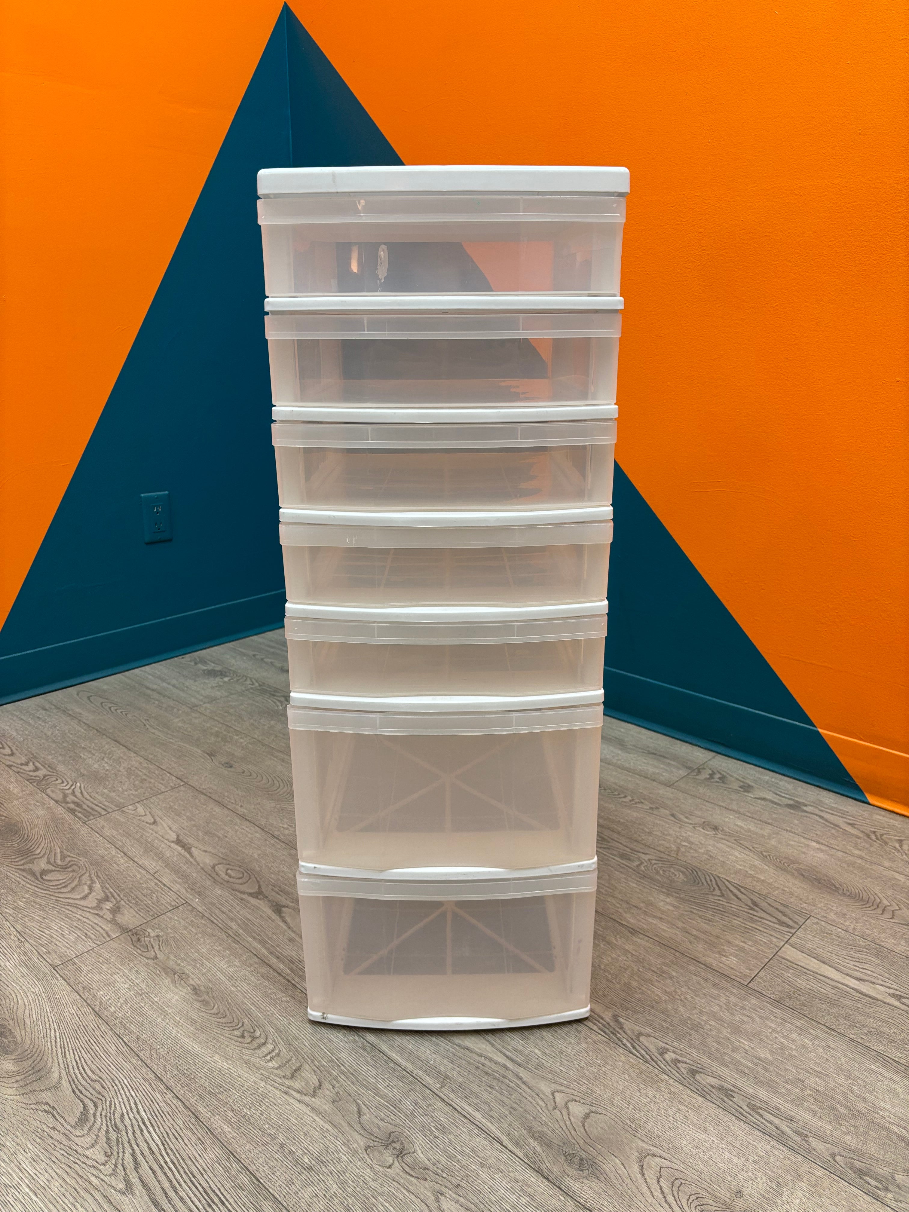 Plastic 7 Drawer Organizer